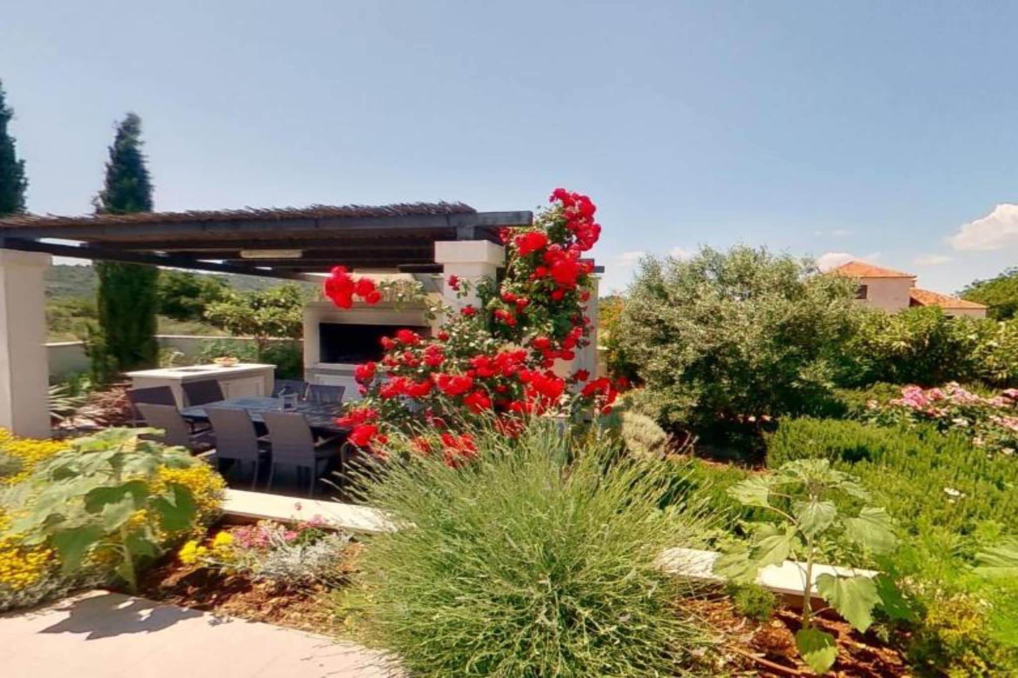 Adriatic Pearl - FourBedroom Villa with heated pool - Tuinen zomer