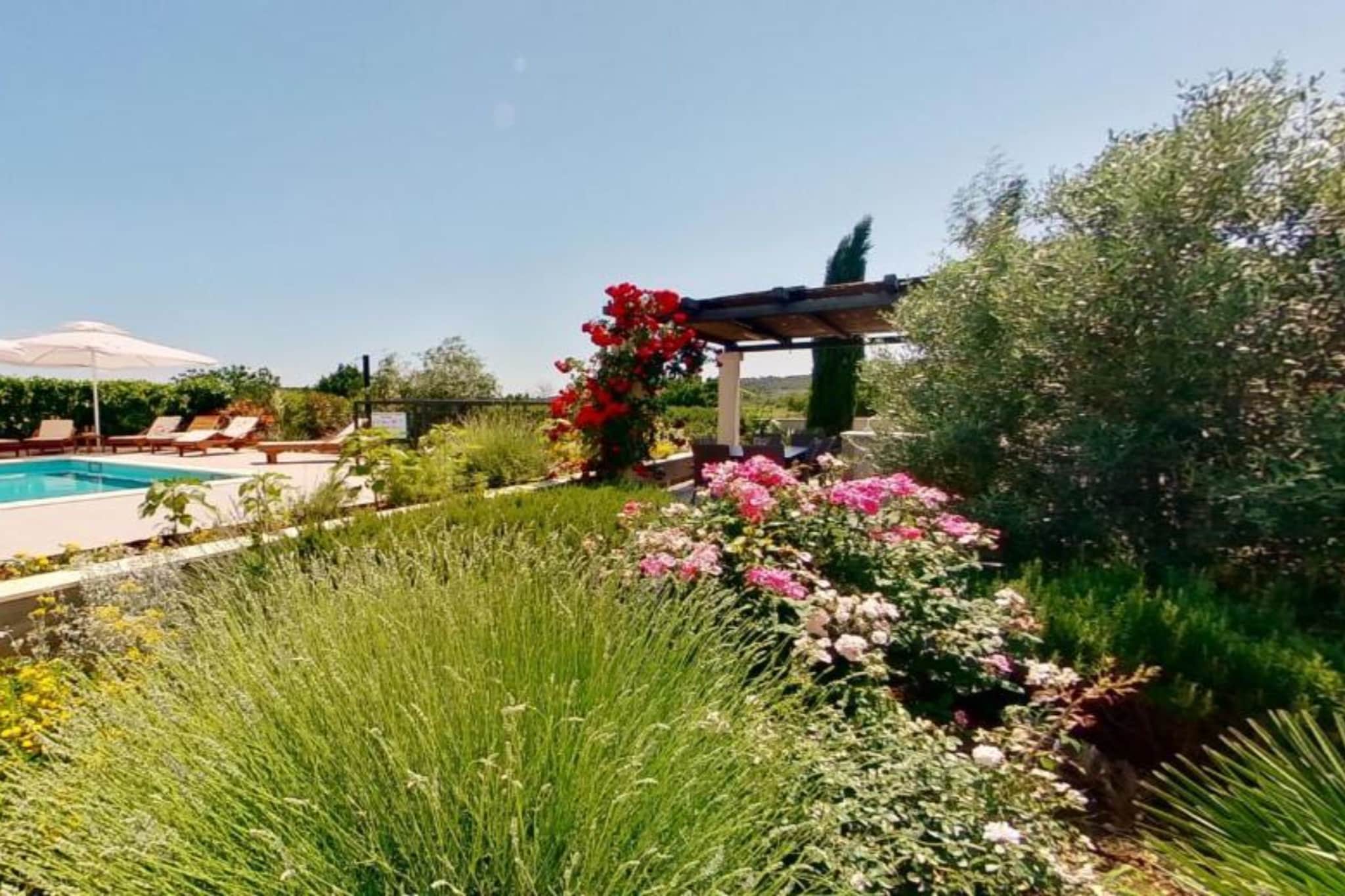 Adriatic Pearl - FourBedroom Villa with heated pool - Tuinen zomer