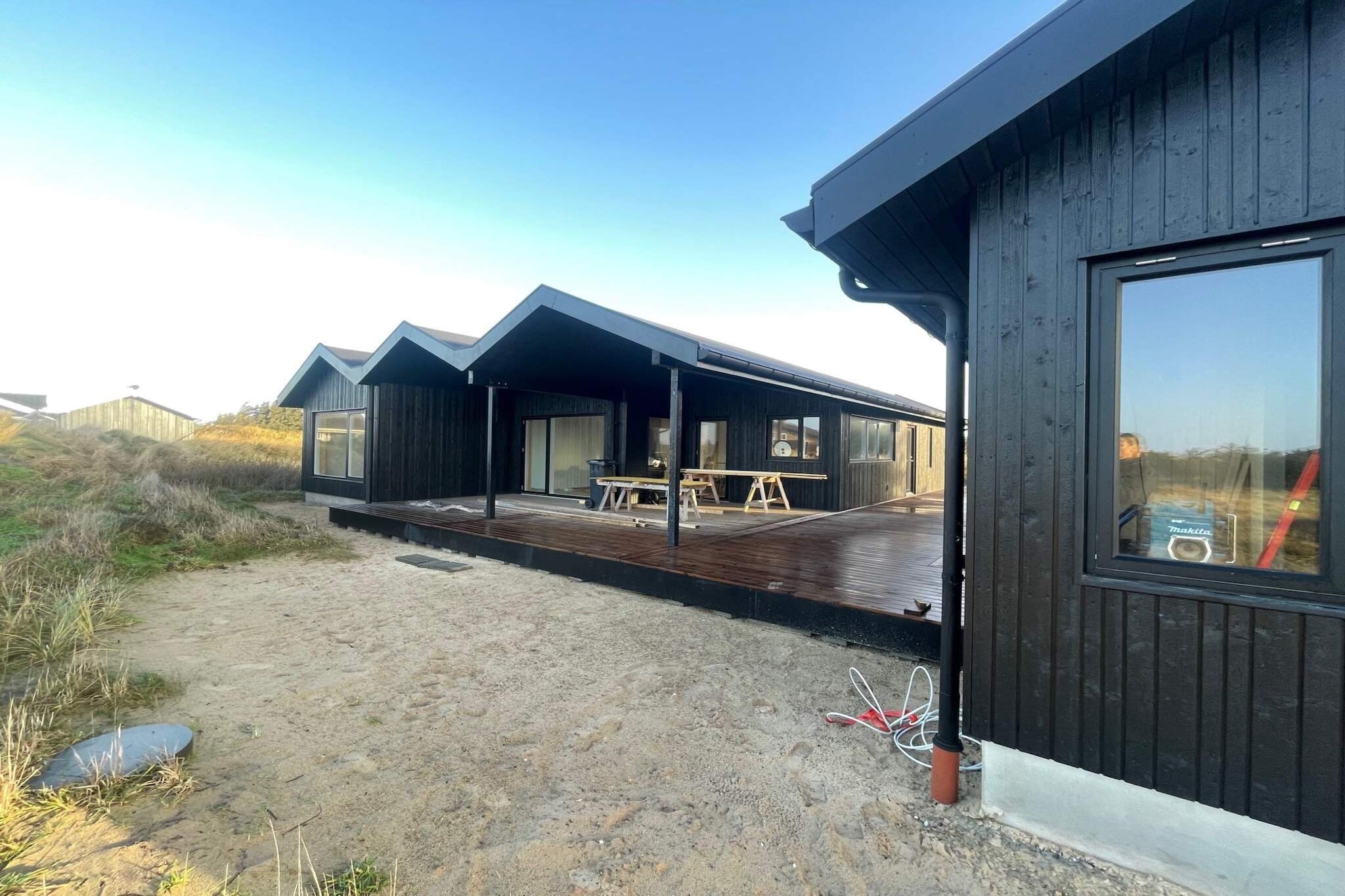 4 Sterne Ferienhaus in Løkken - Im Freien