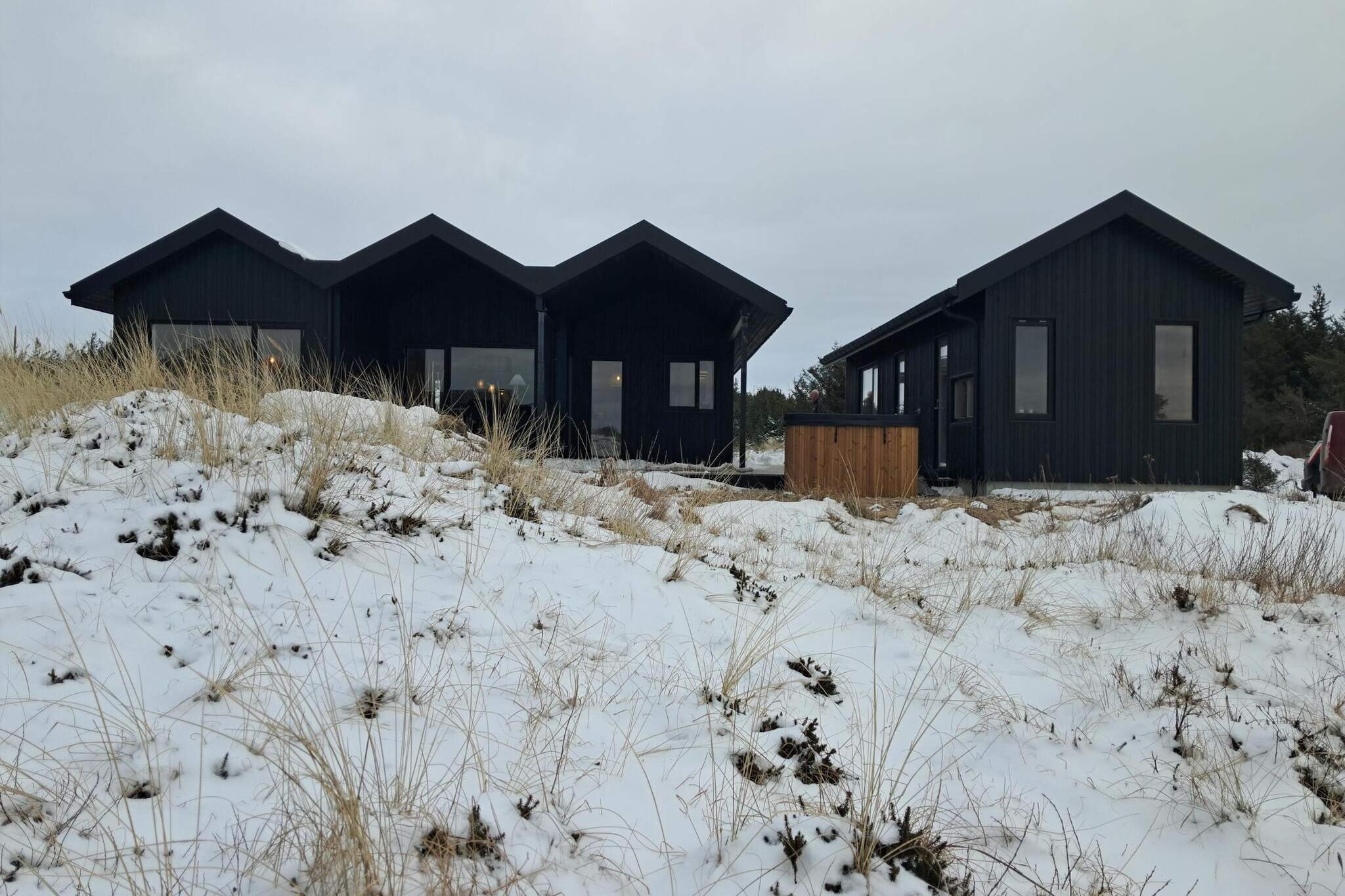 4 Sterne Ferienhaus in Løkken - Im Freien