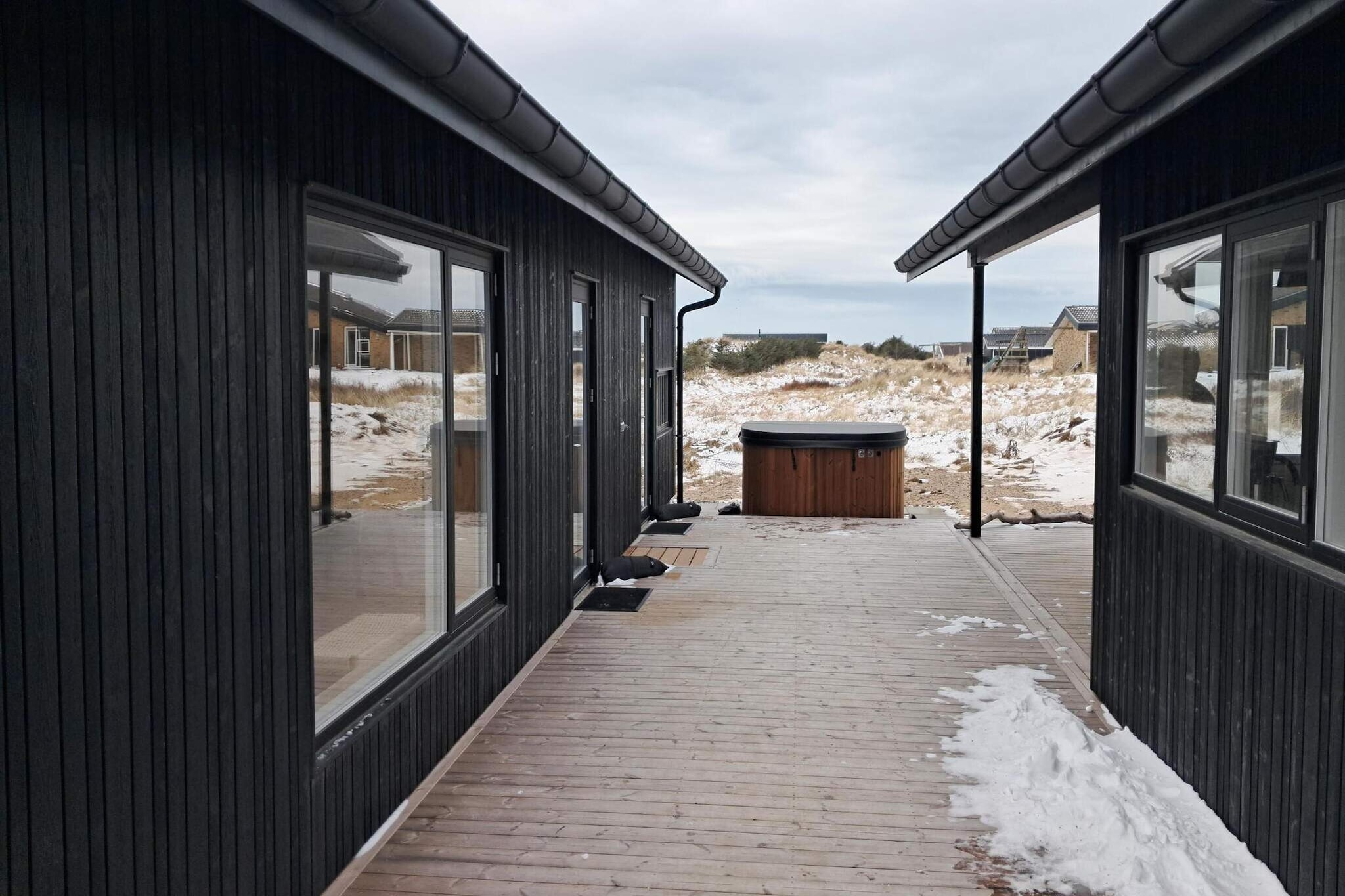 4 Sterne Ferienhaus in Løkken - Im Freien