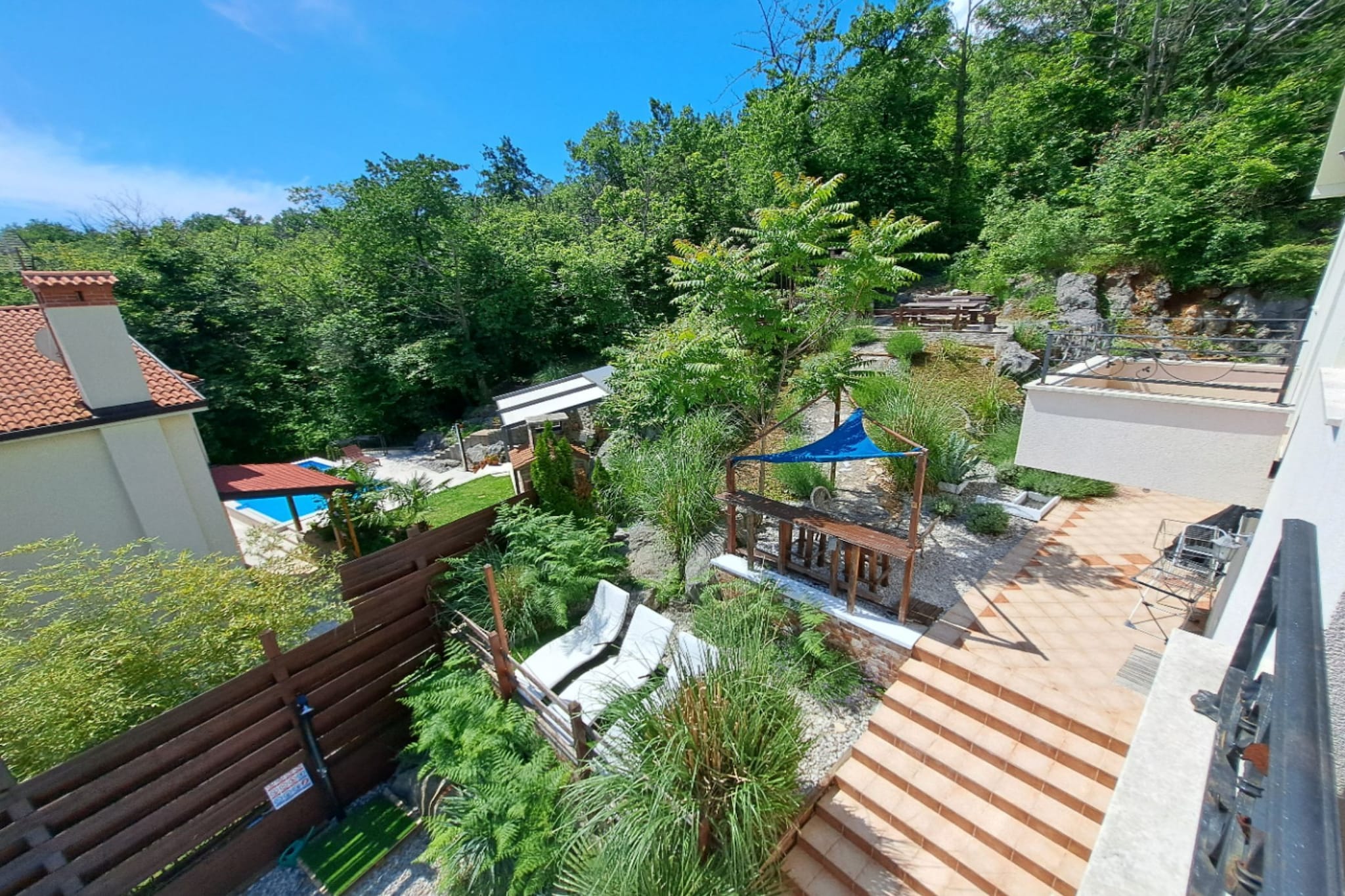 Beautiful Unique Family Villa Emily - Five Bedroom Holiday Home  With Pool - Im Freien