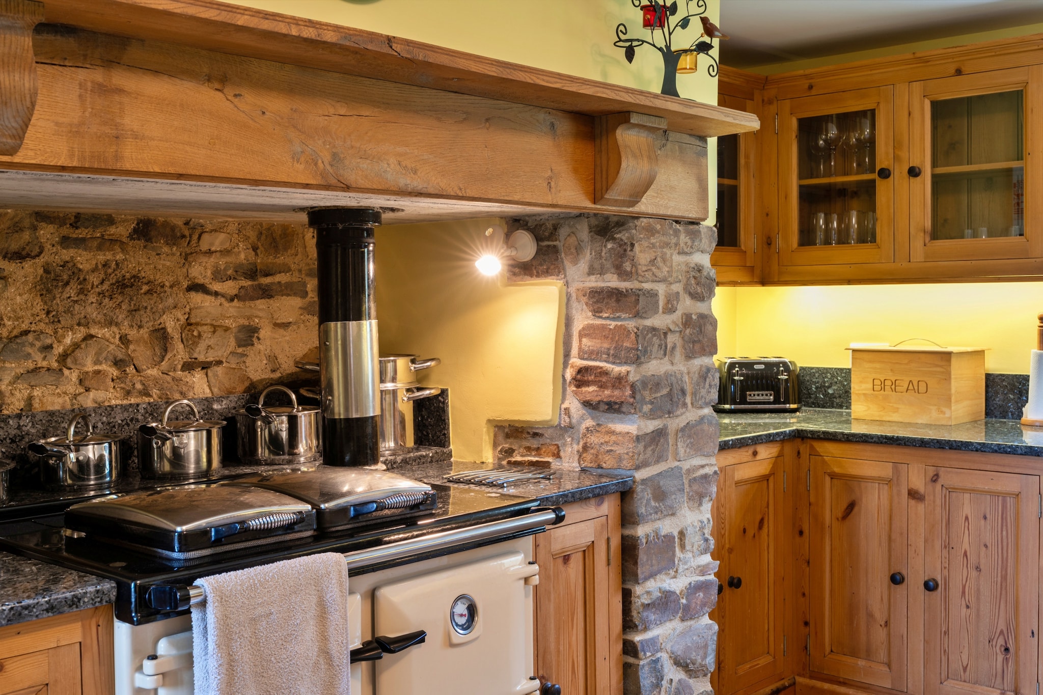 Oak Leaf Cottage - Keuken