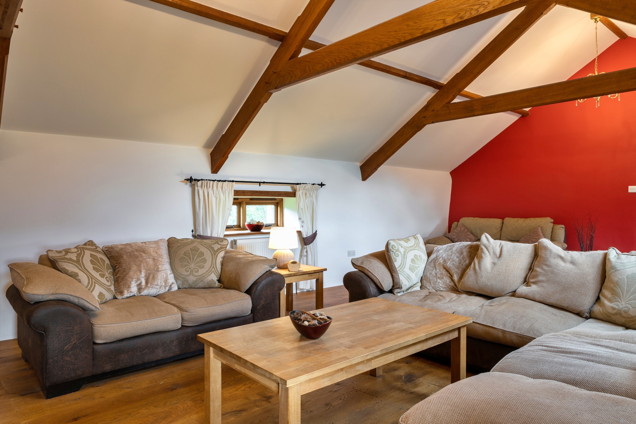 Oak Leaf Cottage - Woonkamer