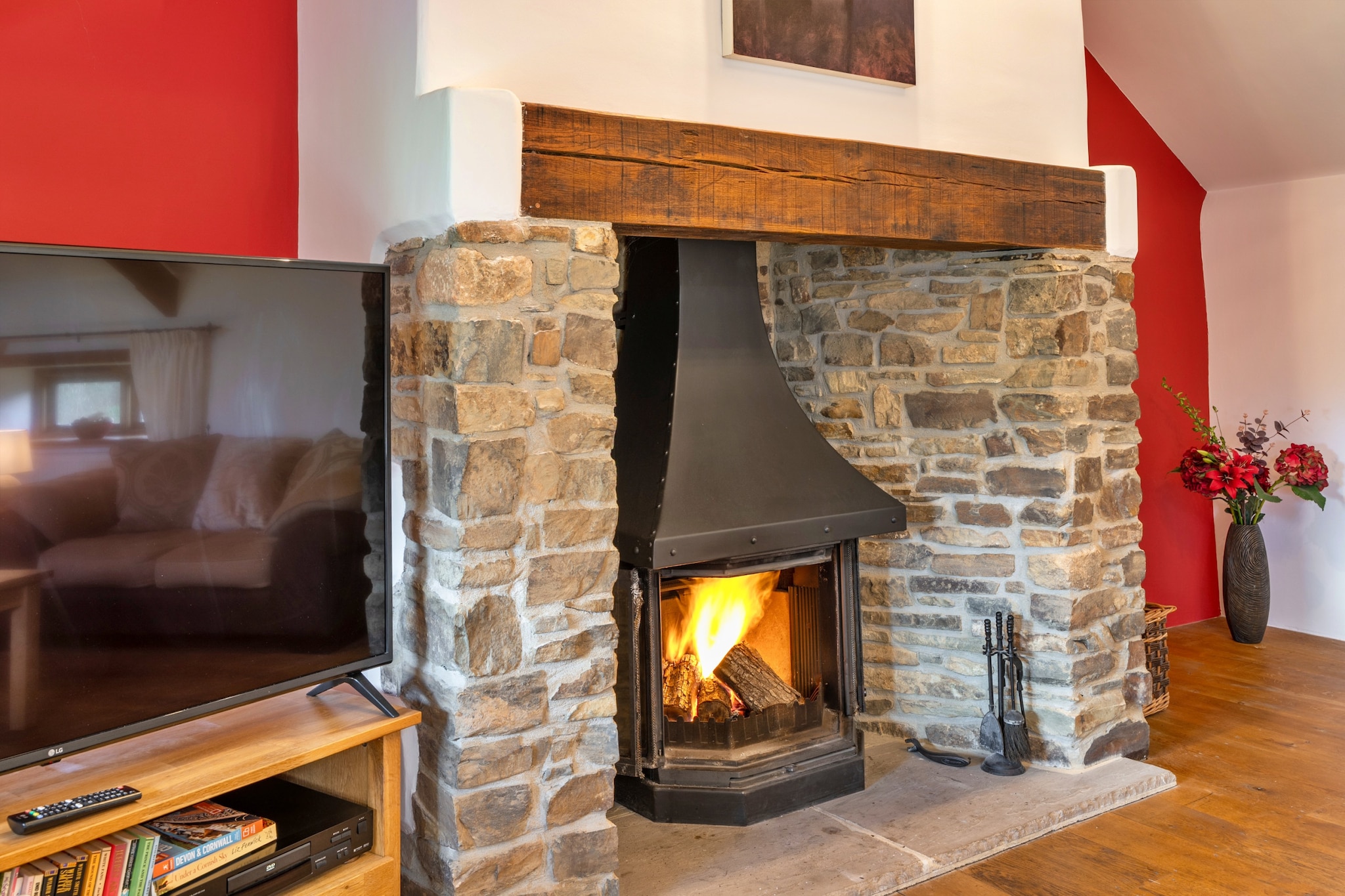 Oak Leaf Cottage - Woonkamer