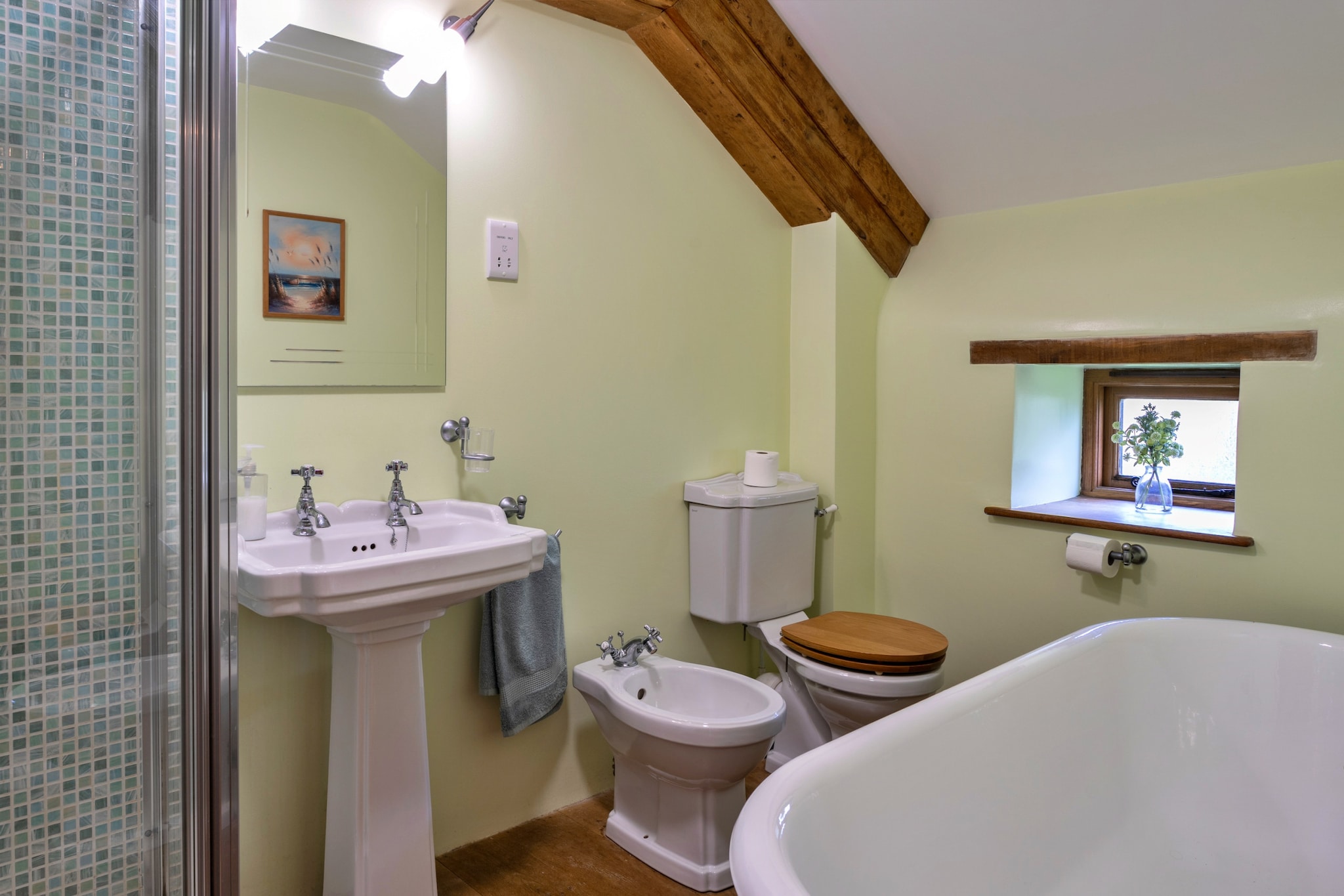 Oak Leaf Cottage - Badkamer