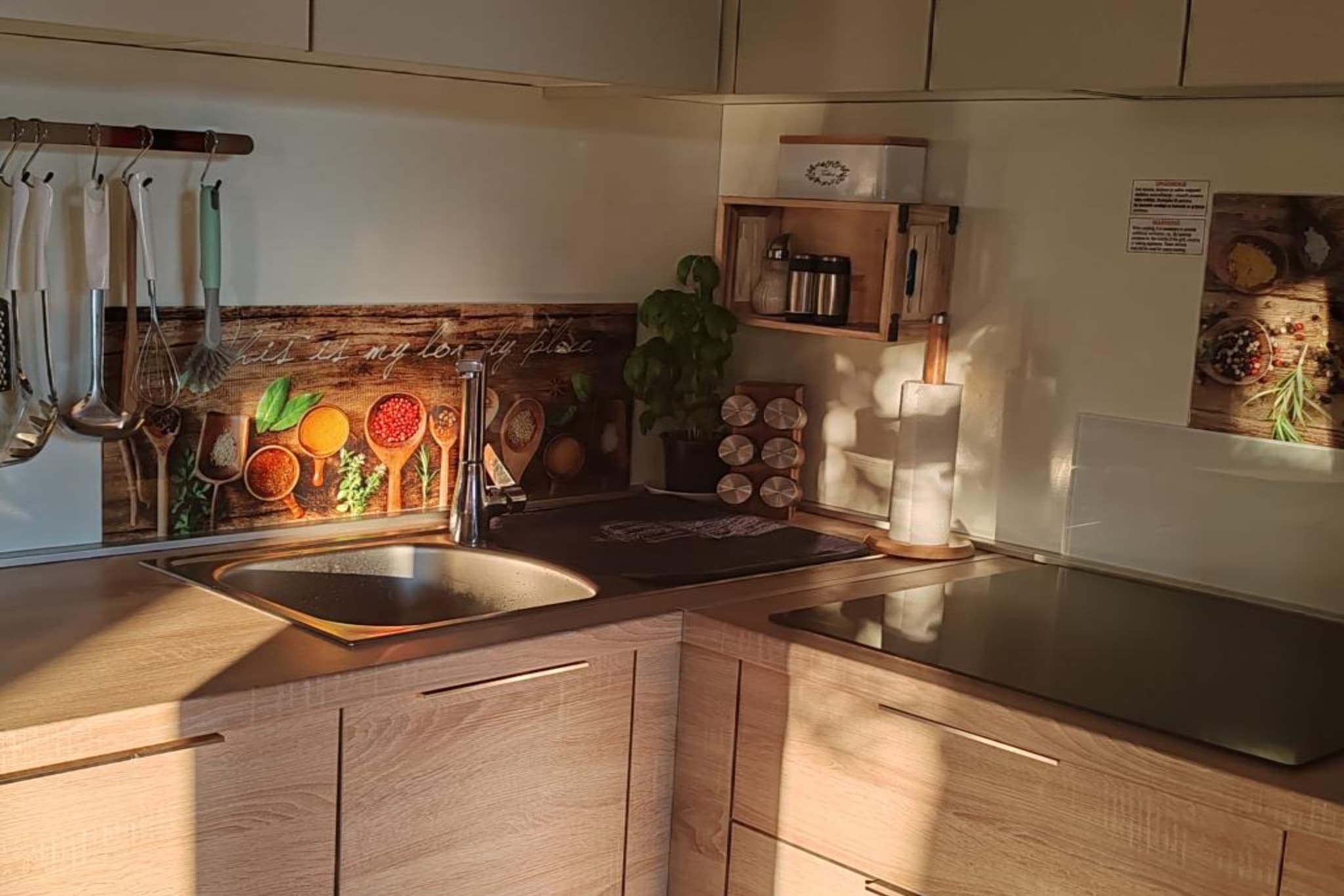 Mobile Home Annika Mar - Two Bedroom Mobile Home with Terrace - Cuisine