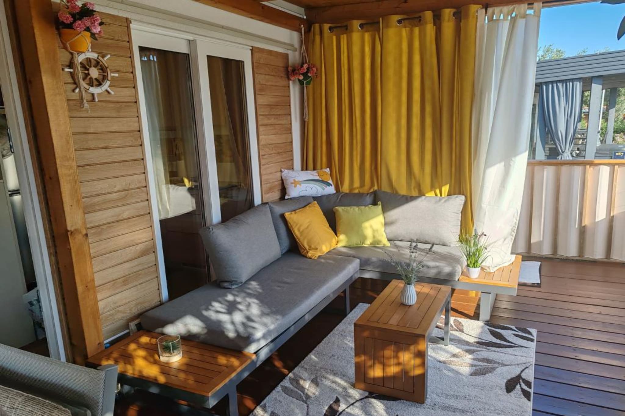 Mobile Home Annika Mar - Two Bedroom Mobile Home with Terrace - Terrasse / balcon