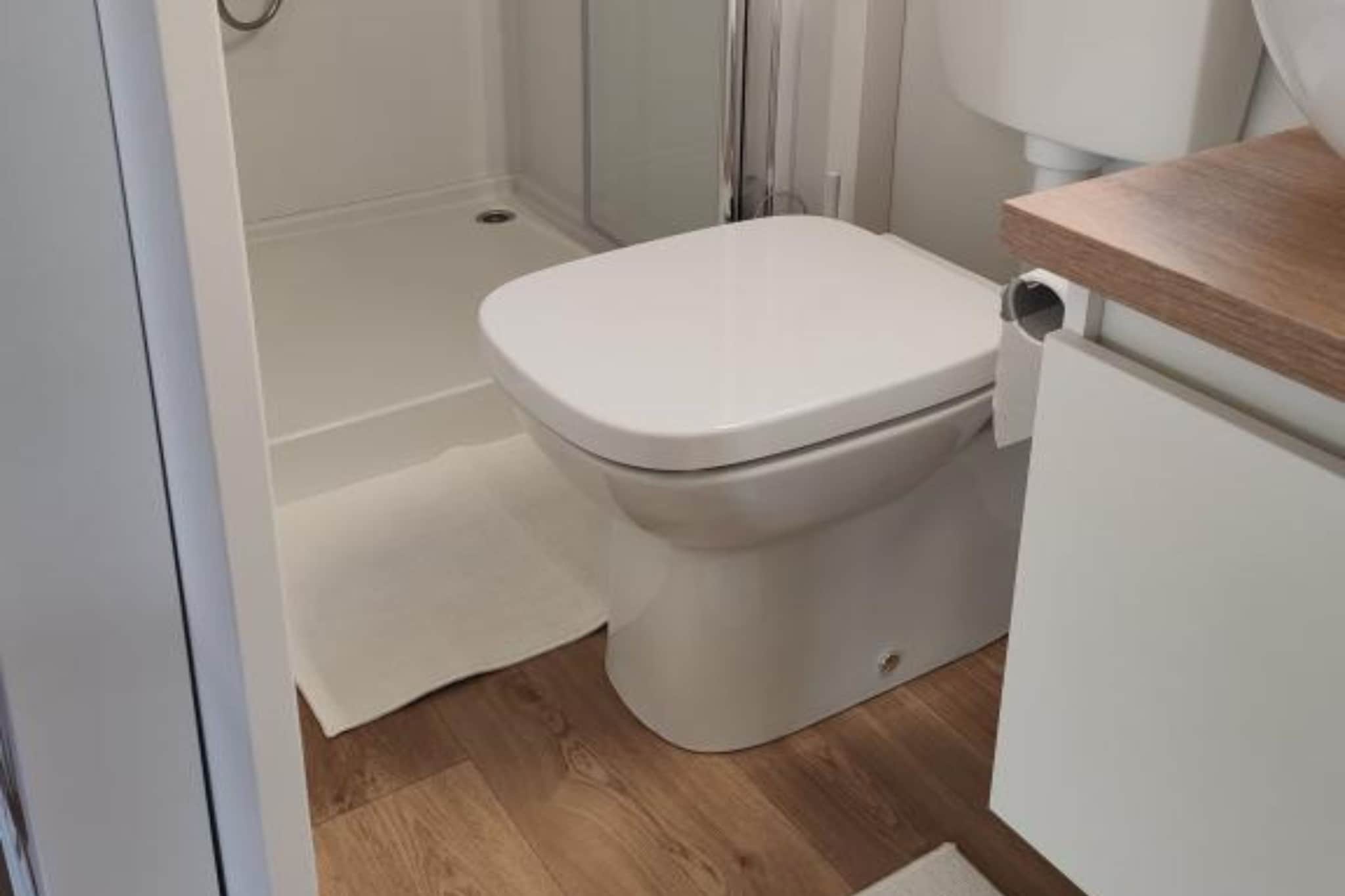 Mobile Home Annika Mar - Two Bedroom Mobile Home with Terrace - Salle de bain