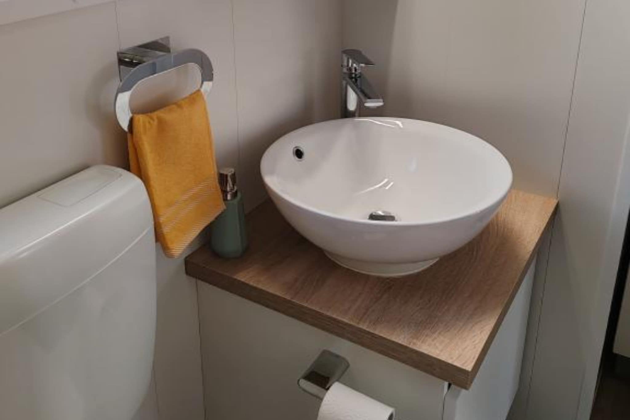 Mobile Home Annika Mar - Two Bedroom Mobile Home with Terrace - Salle de bain
