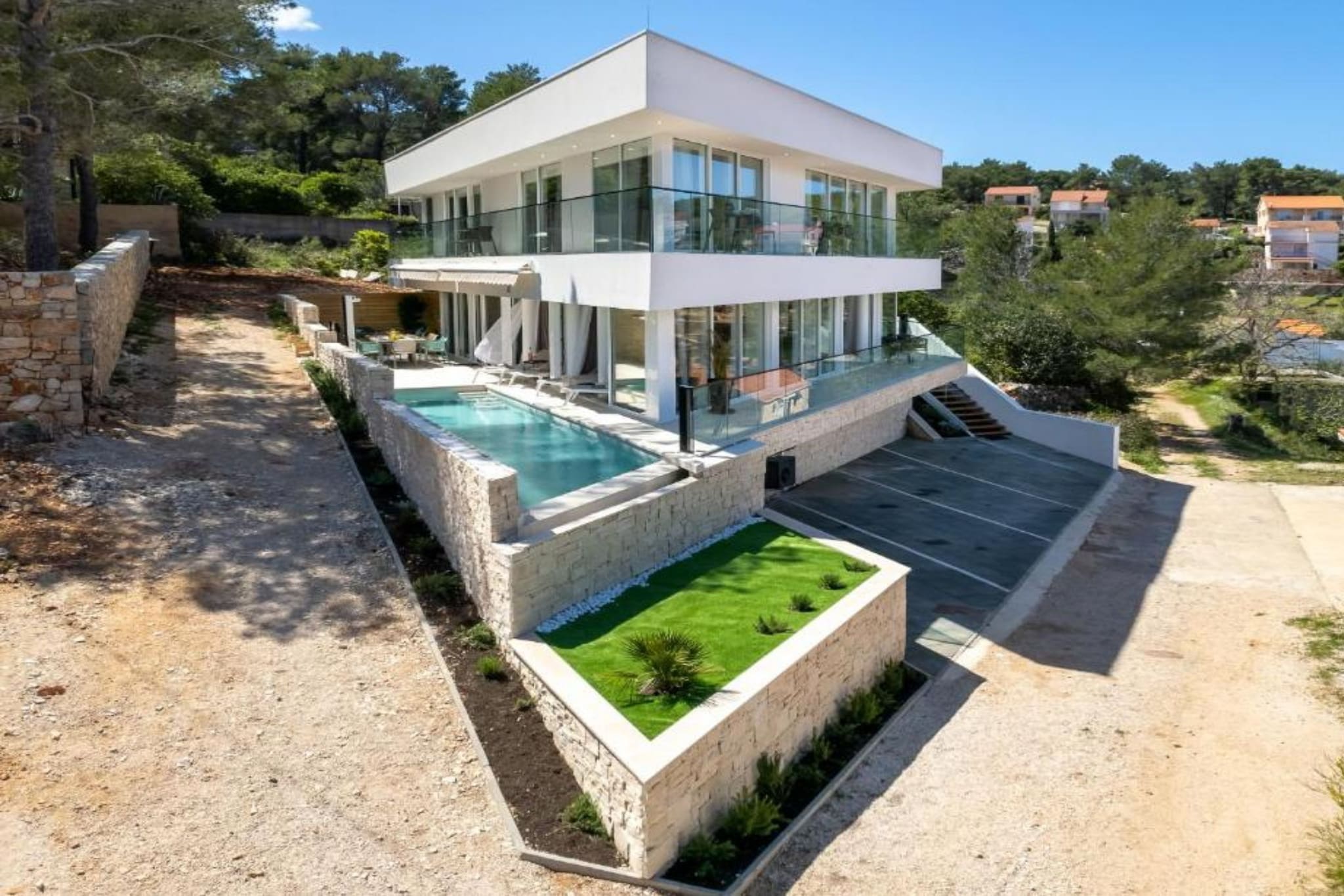 Villa La Bella Vista -  FourBedroom Villa with Pool - Buitenlucht