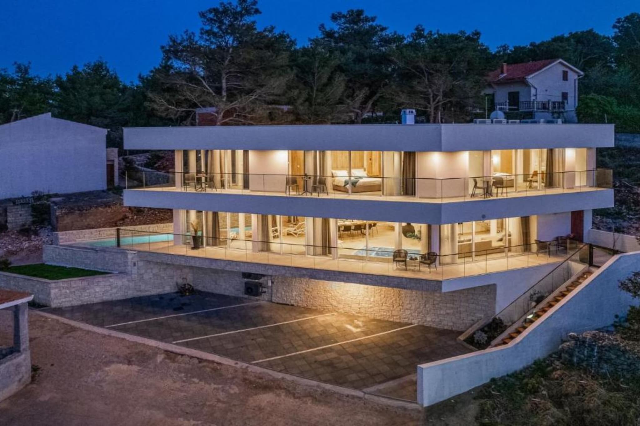 Villa La Bella Vista -  FourBedroom Villa with Pool - Buitenlucht