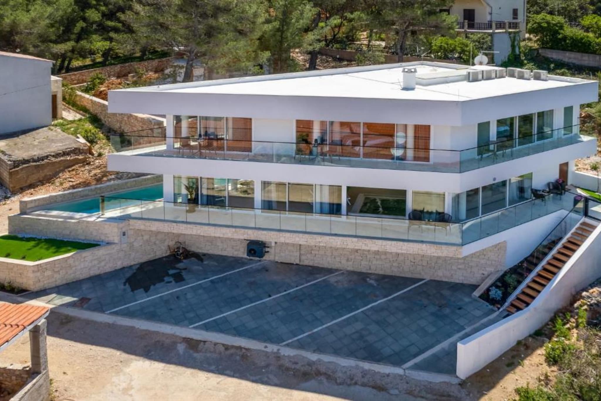 Villa La Bella Vista -  FourBedroom Villa with Pool - Buitenlucht