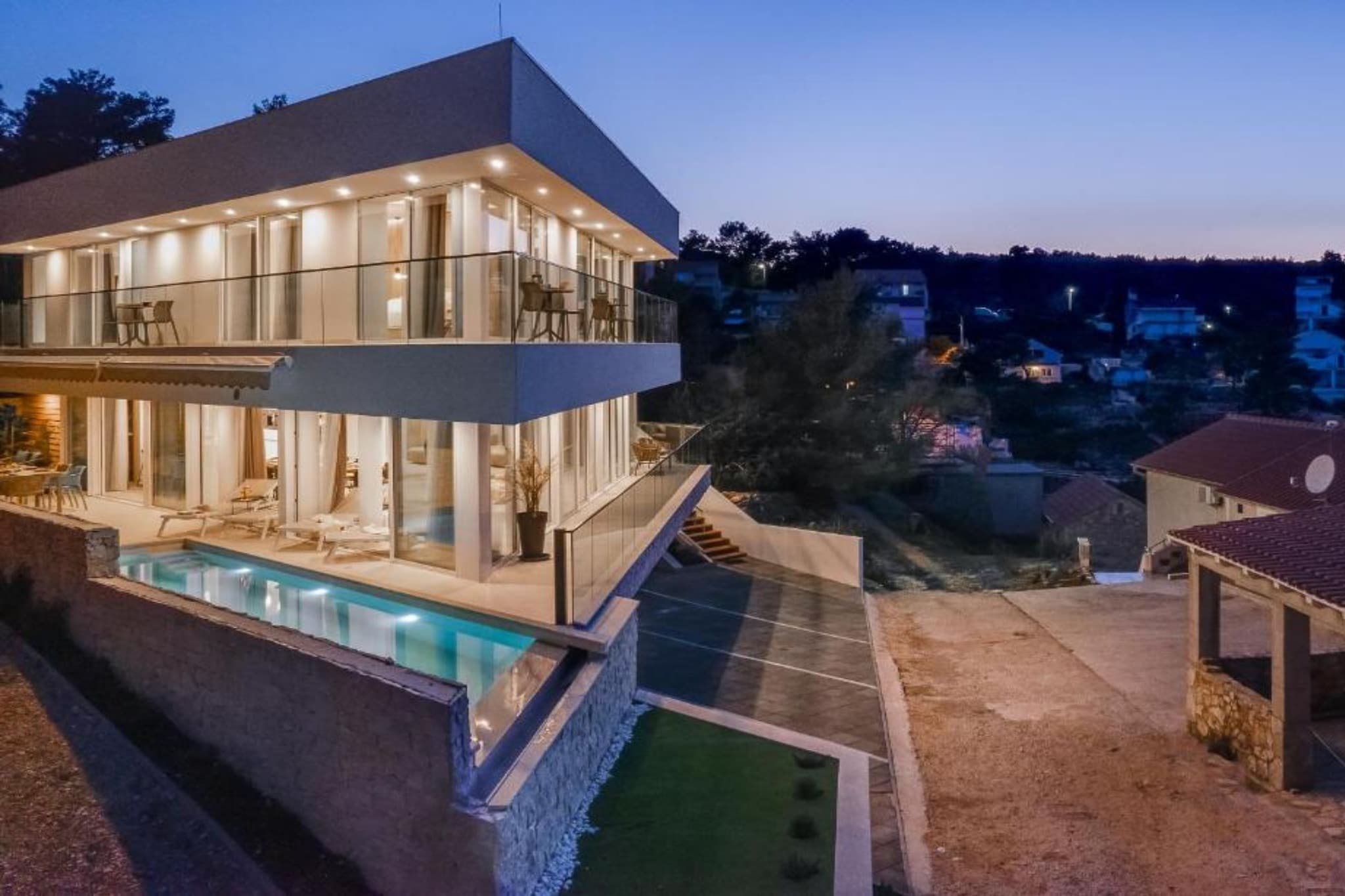 Villa La Bella Vista -  FourBedroom Villa with Pool - Buitenlucht