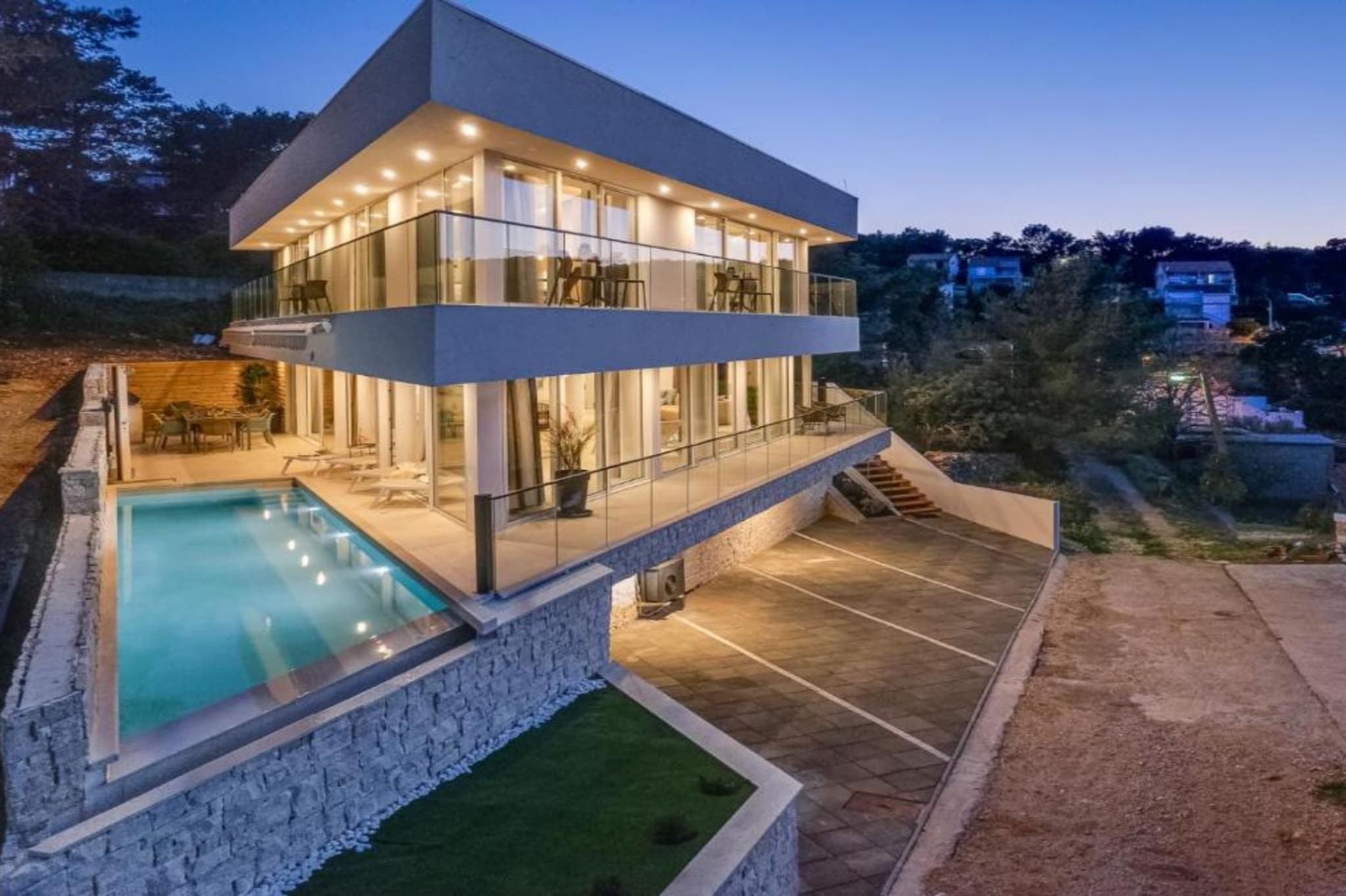 Villa La Bella Vista -  FourBedroom Villa with Pool - Buitenlucht