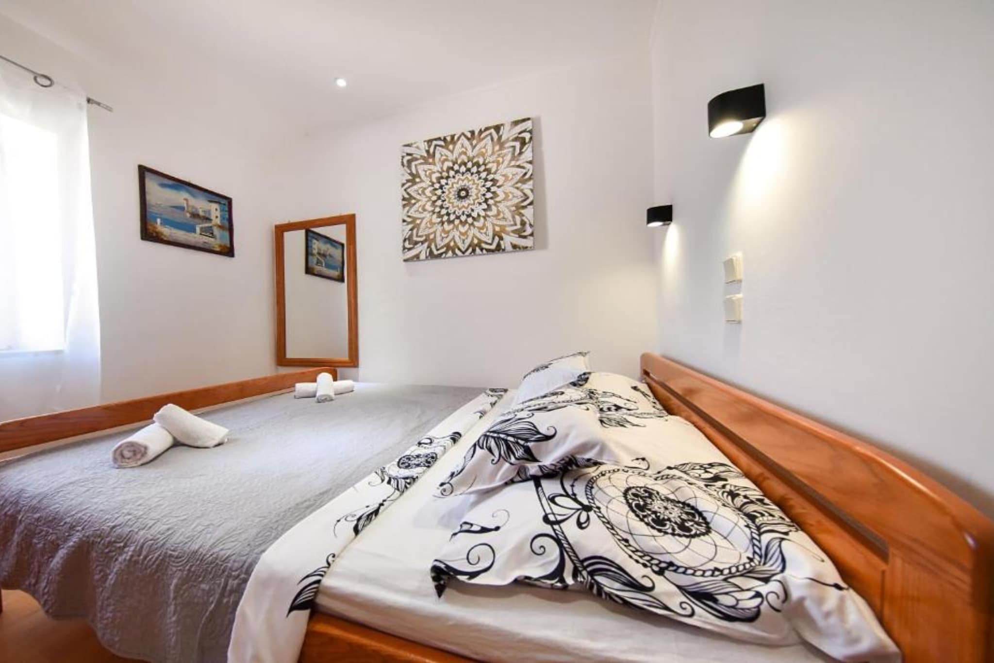 Privlaka Sunset Apartments - Two bedroom apartment  (3) - Slaapkamer