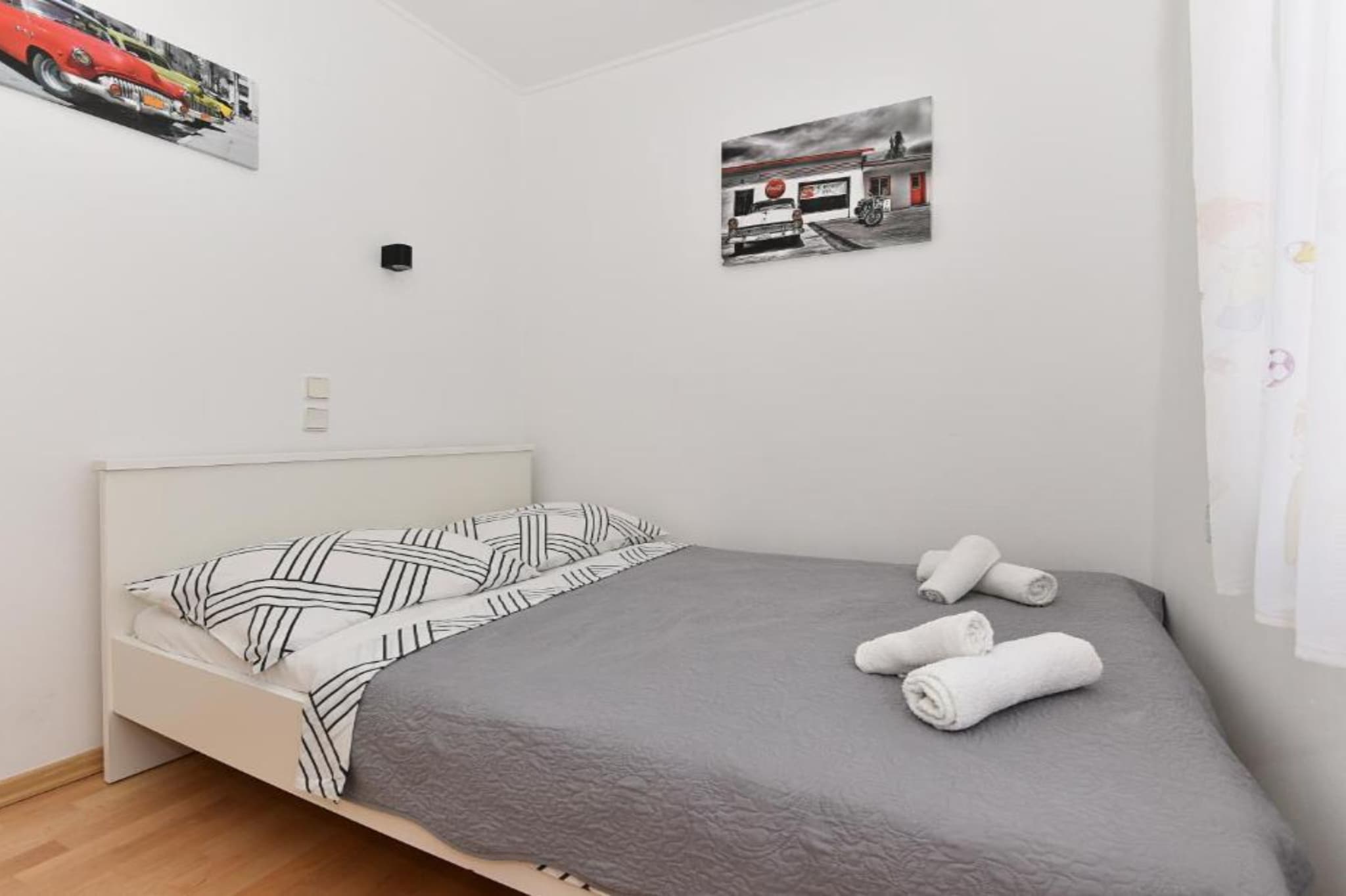 Privlaka Sunset Apartments - Studio apartment (ground floor 1) - Slaapkamer