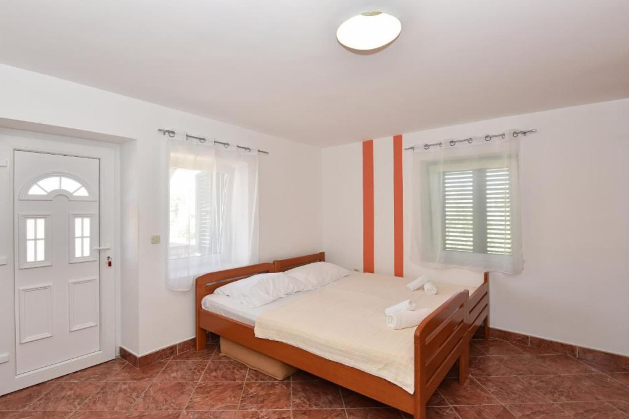 Privlaka Sunset Apartments - Studio apartment (ground floor 1) - Slaapkamer