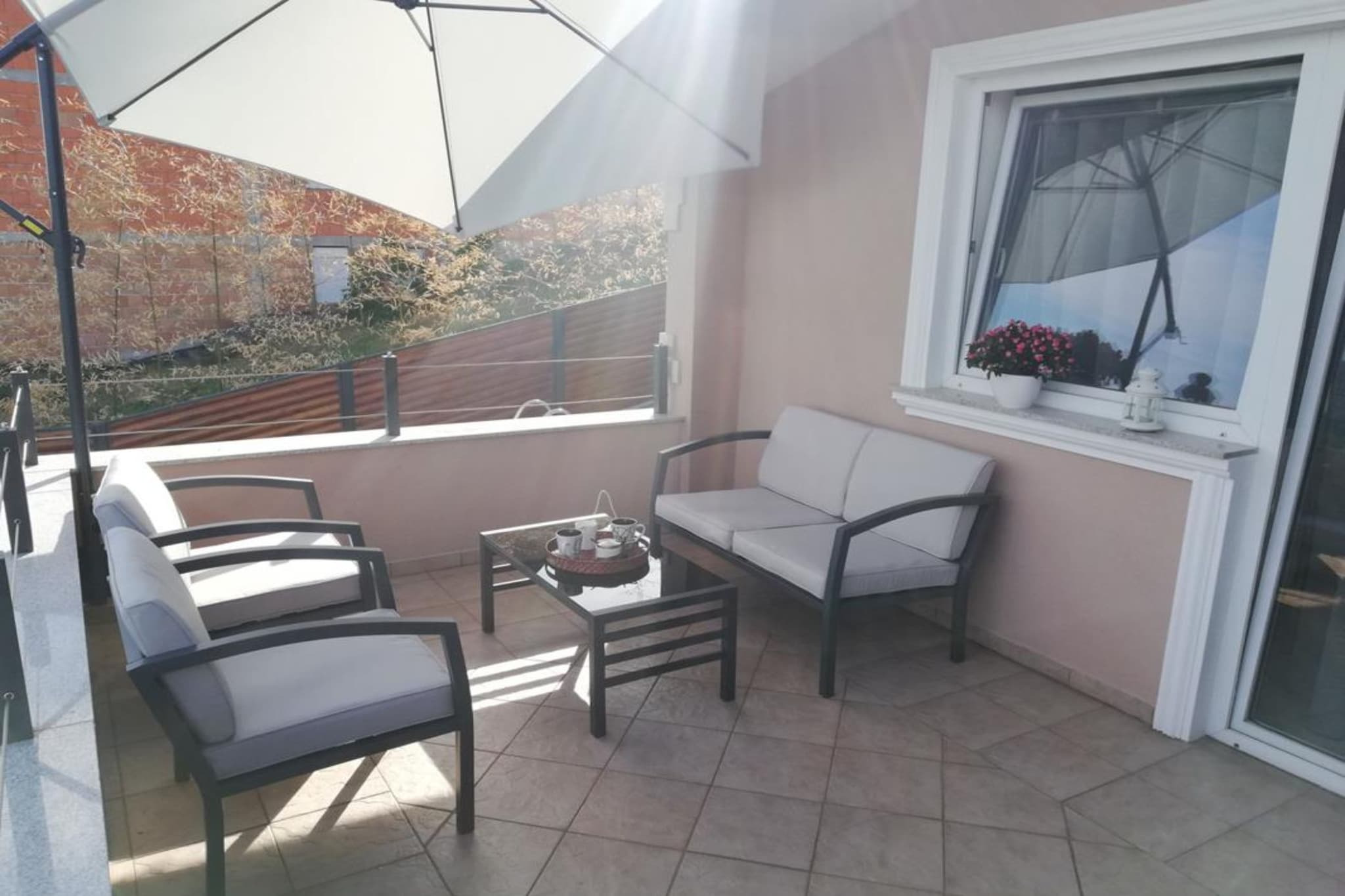 Holiday Home Luka Topličica - Four bedroom Villa with Hot Tub - Terrace balcony