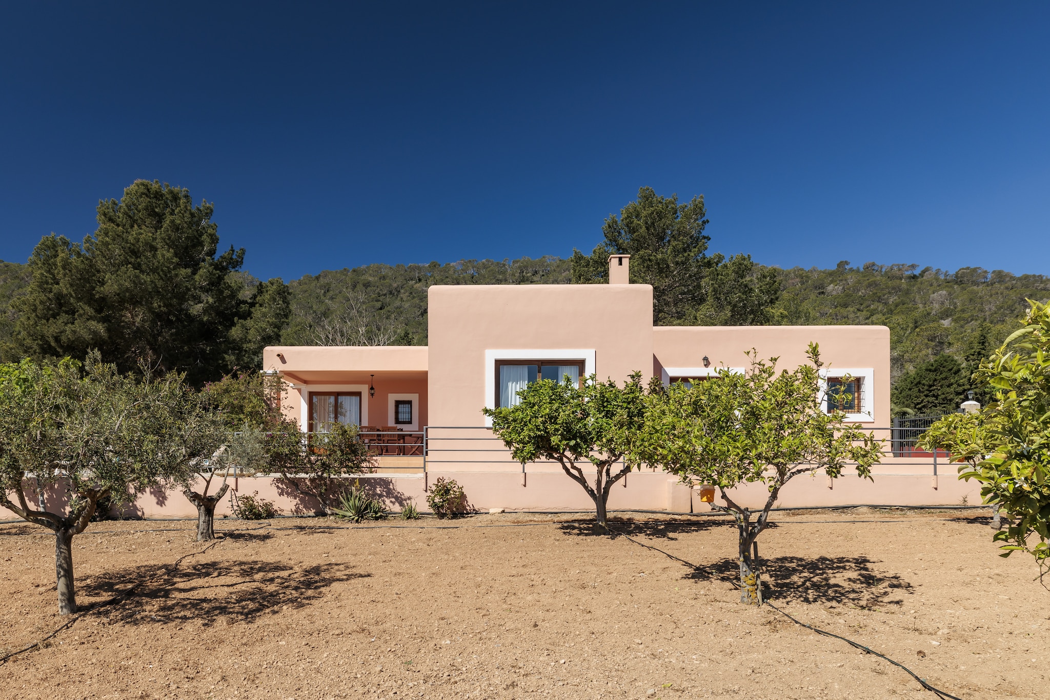 VILLA MIQUELA EN CALA BOIX - Buitenkant zomer