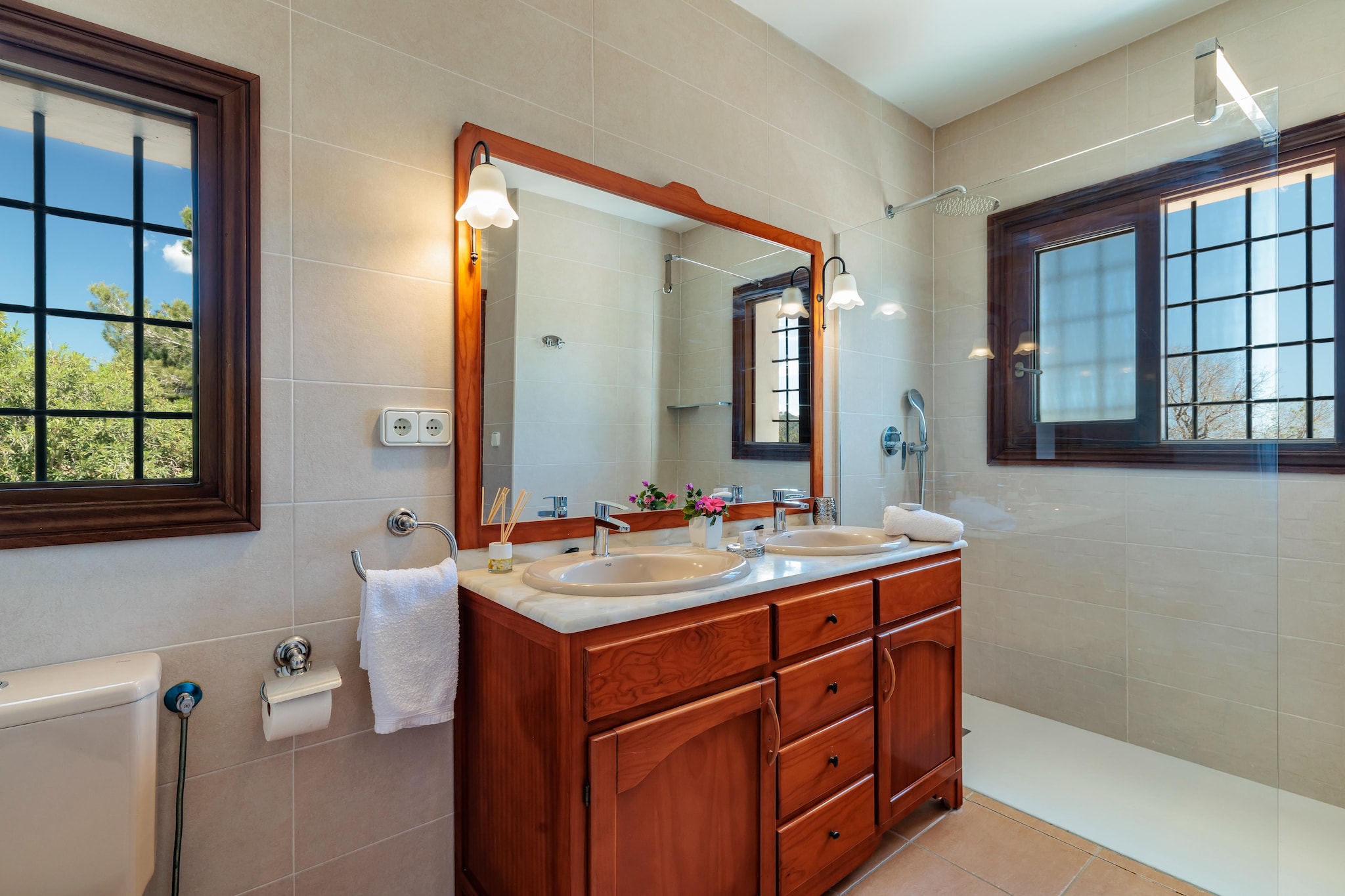 VILLA MIQUELA EN CALA BOIX - Badkamer