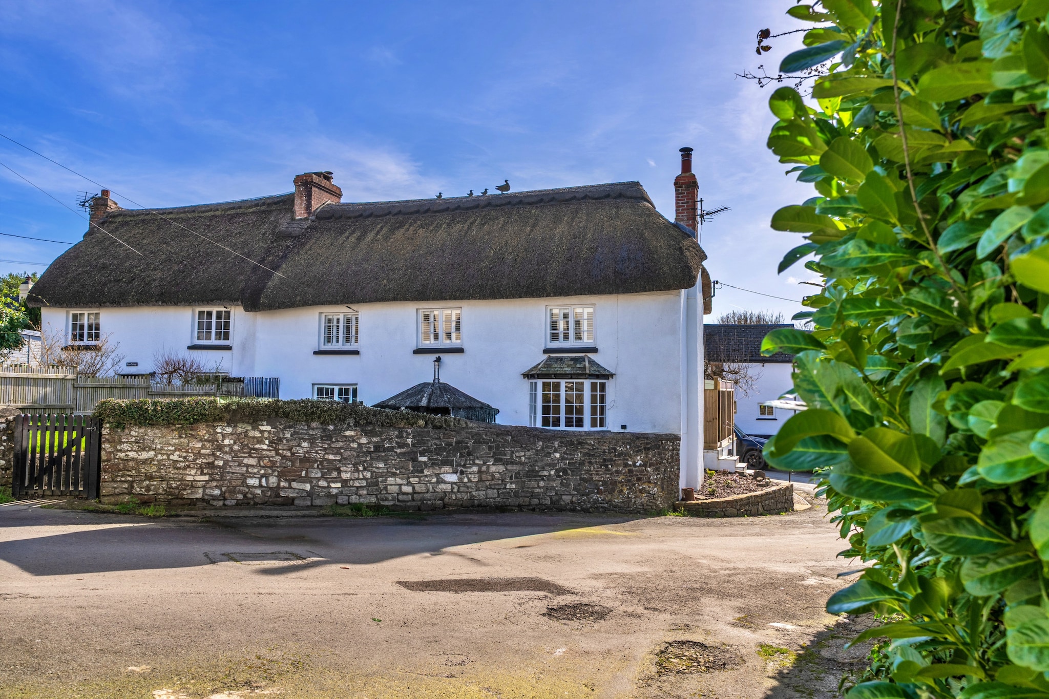 The Cottage at High Bickington - Buitenkant zomer