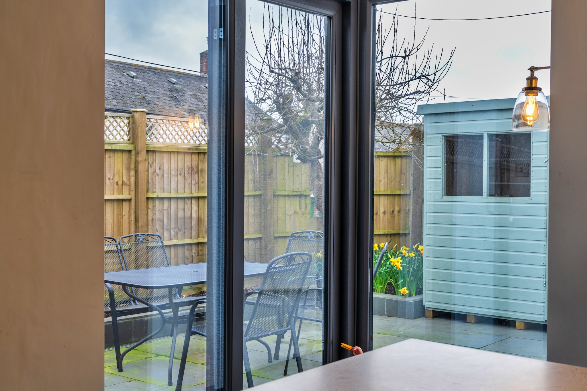 The Cottage at High Bickington - Terrasbalkon