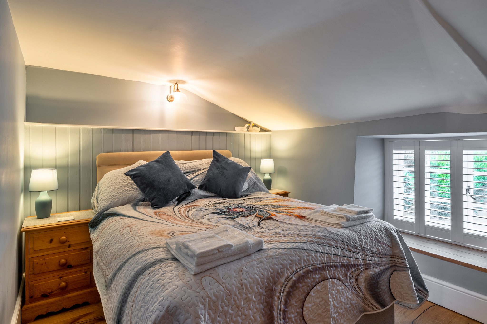 The Cottage at High Bickington - Slaapkamer