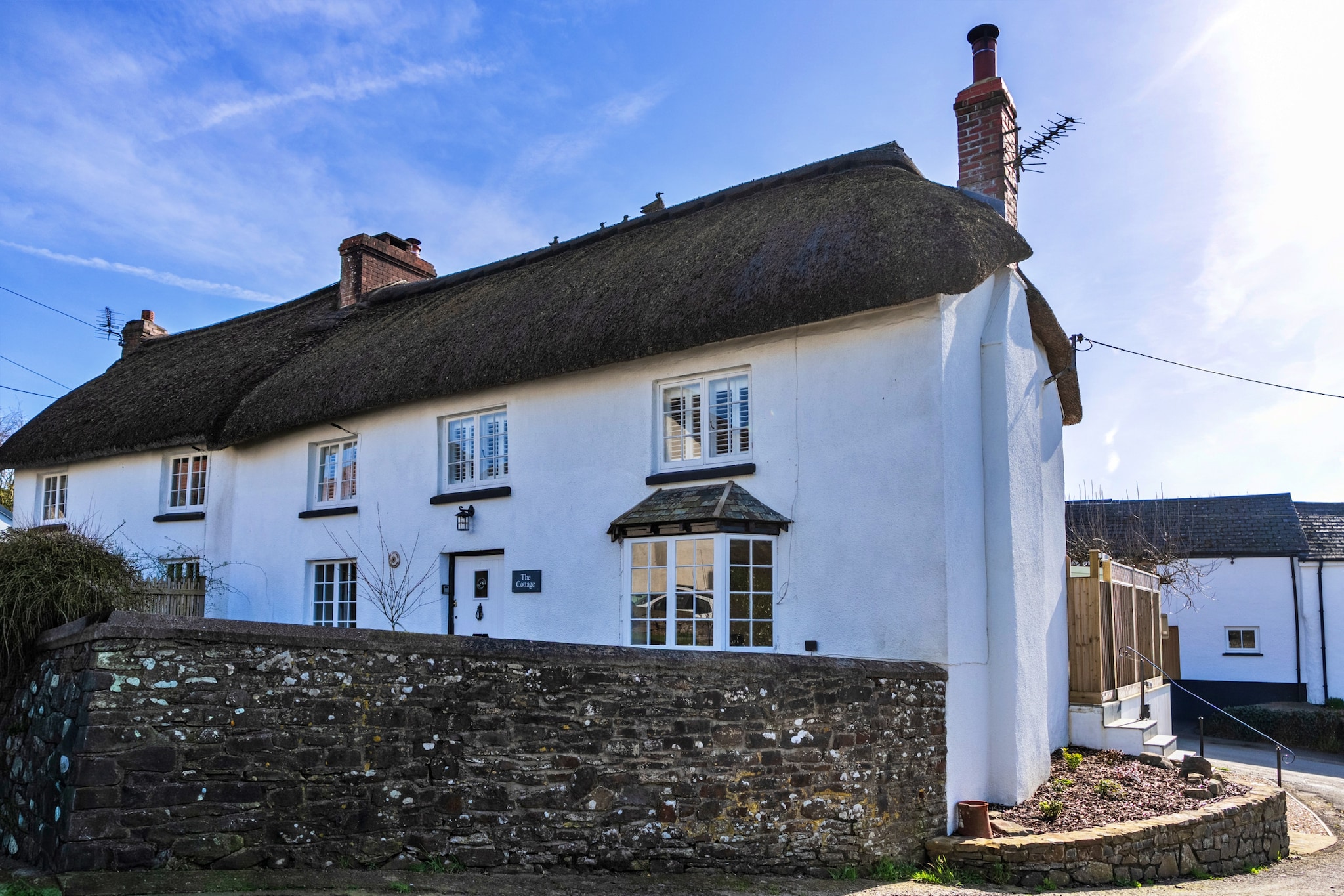 The Cottage at High Bickington - Buitenkant zomer