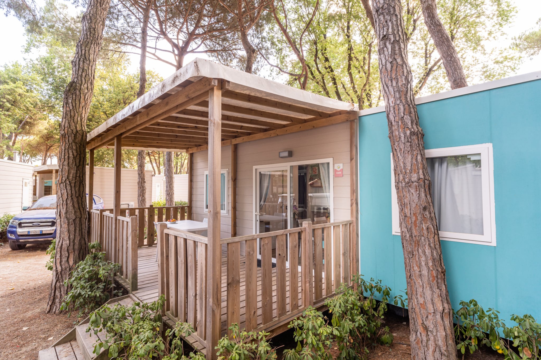 Mobile Home in the Adriano Family Camping Village