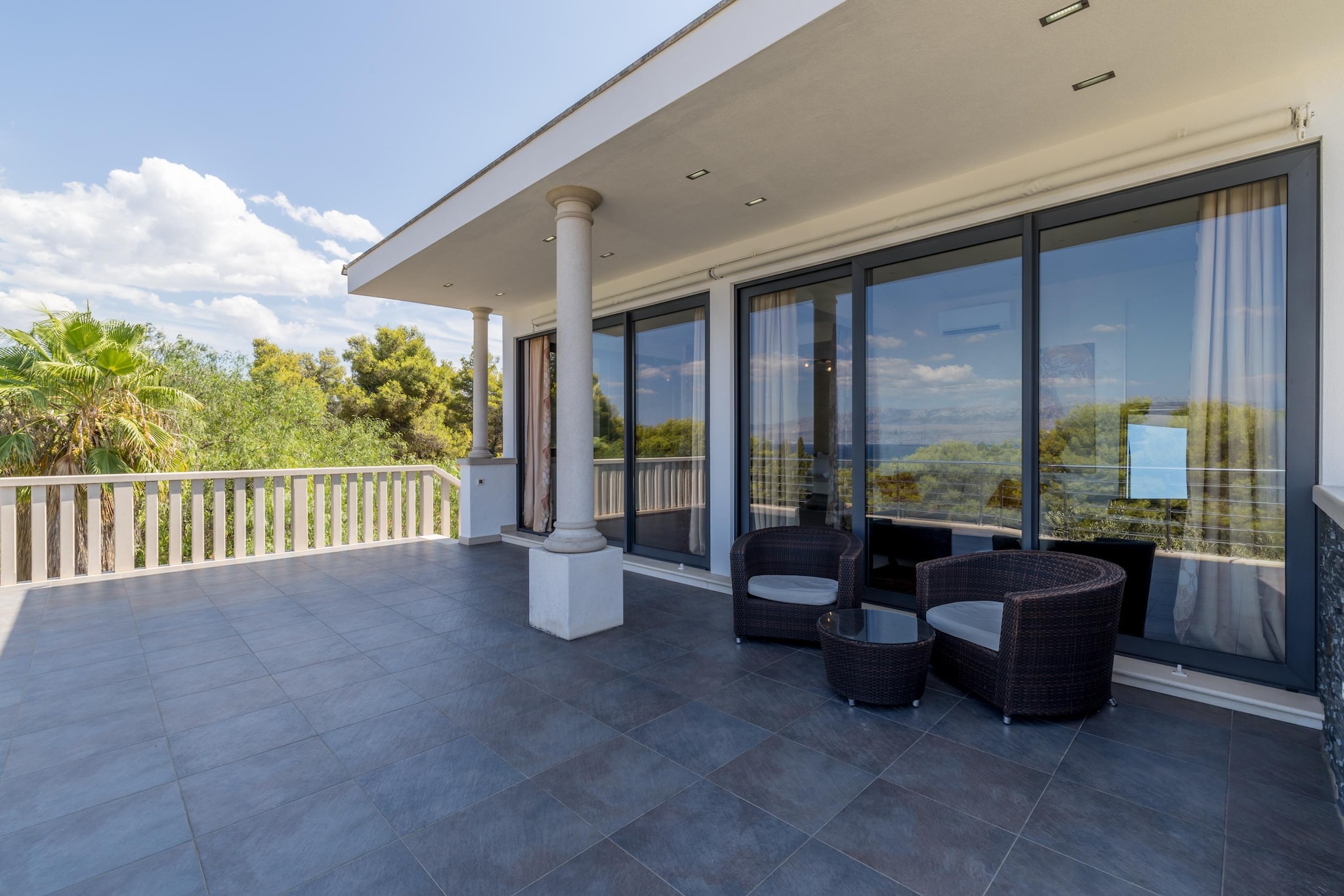 Villa Palma Maris - Terrasbalkon