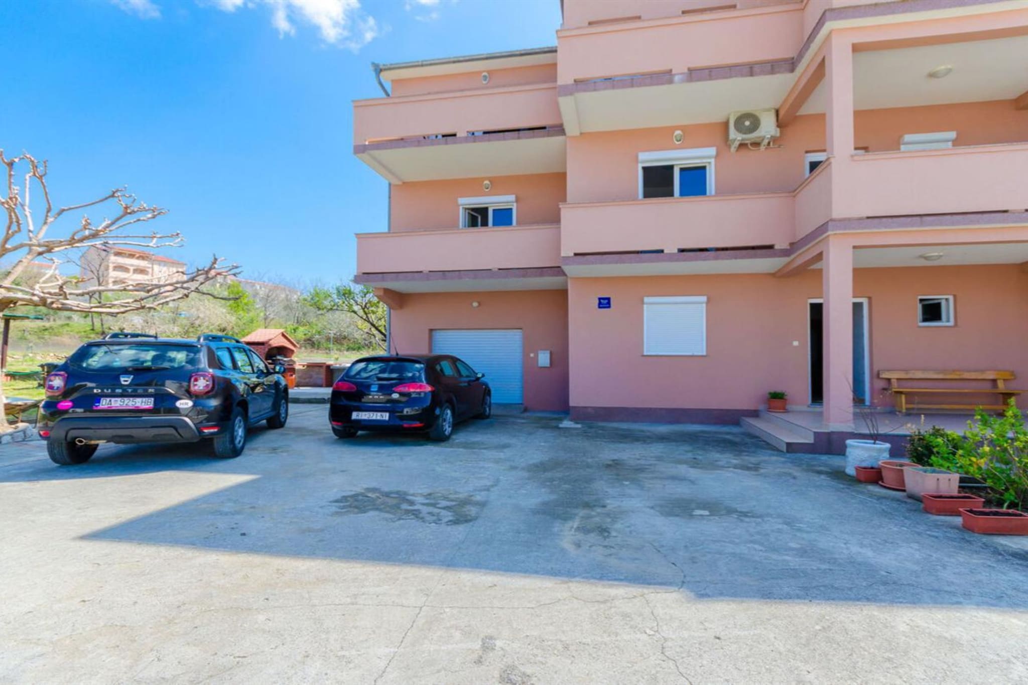 Apartments and Room Ljubica i Branko - Two bedroom Apartment A1 - Im Freien