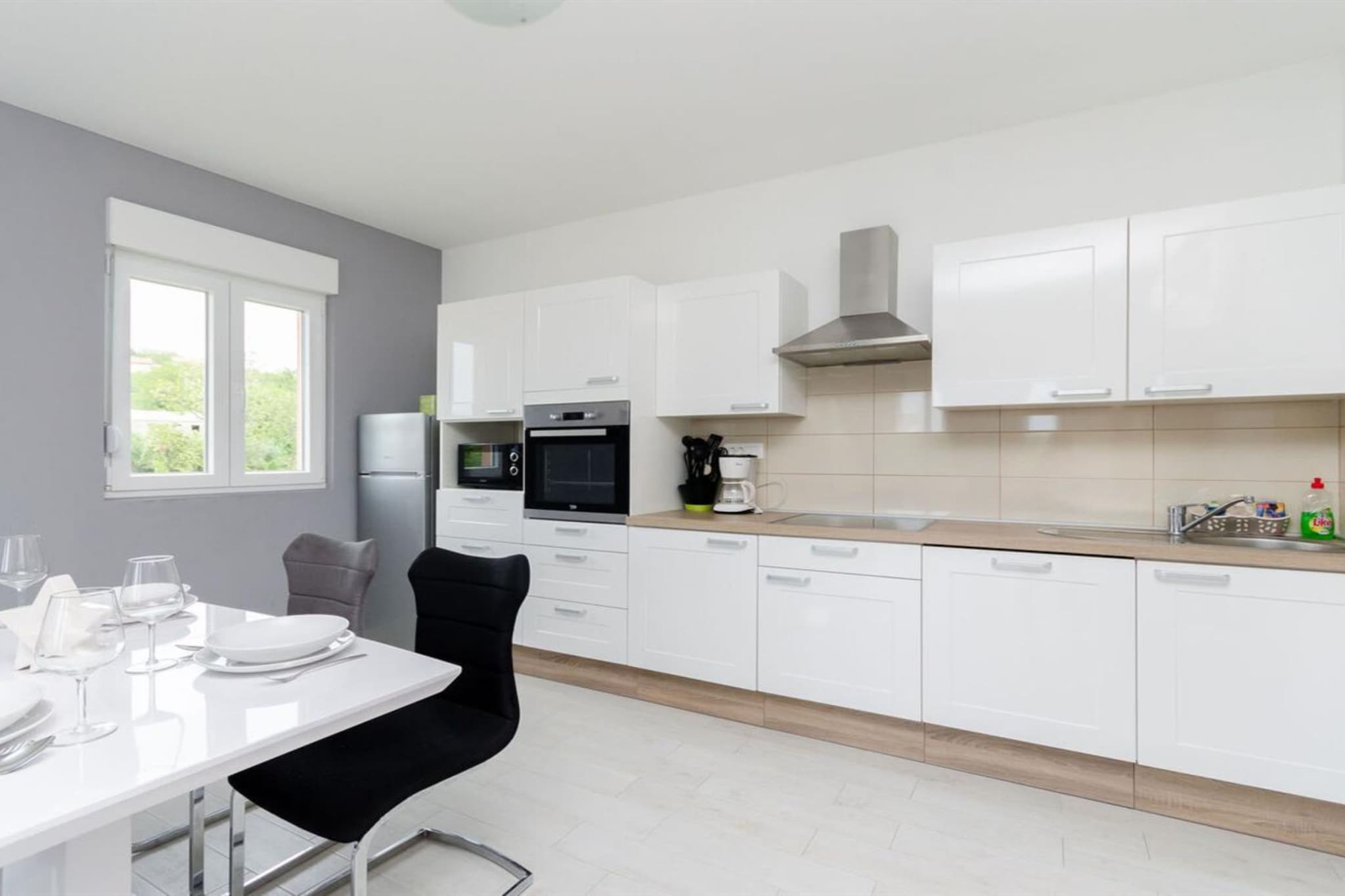 Apartments and Room Ljubica i Branko - Two bedroom Apartment A3 (Dani) - Keuken