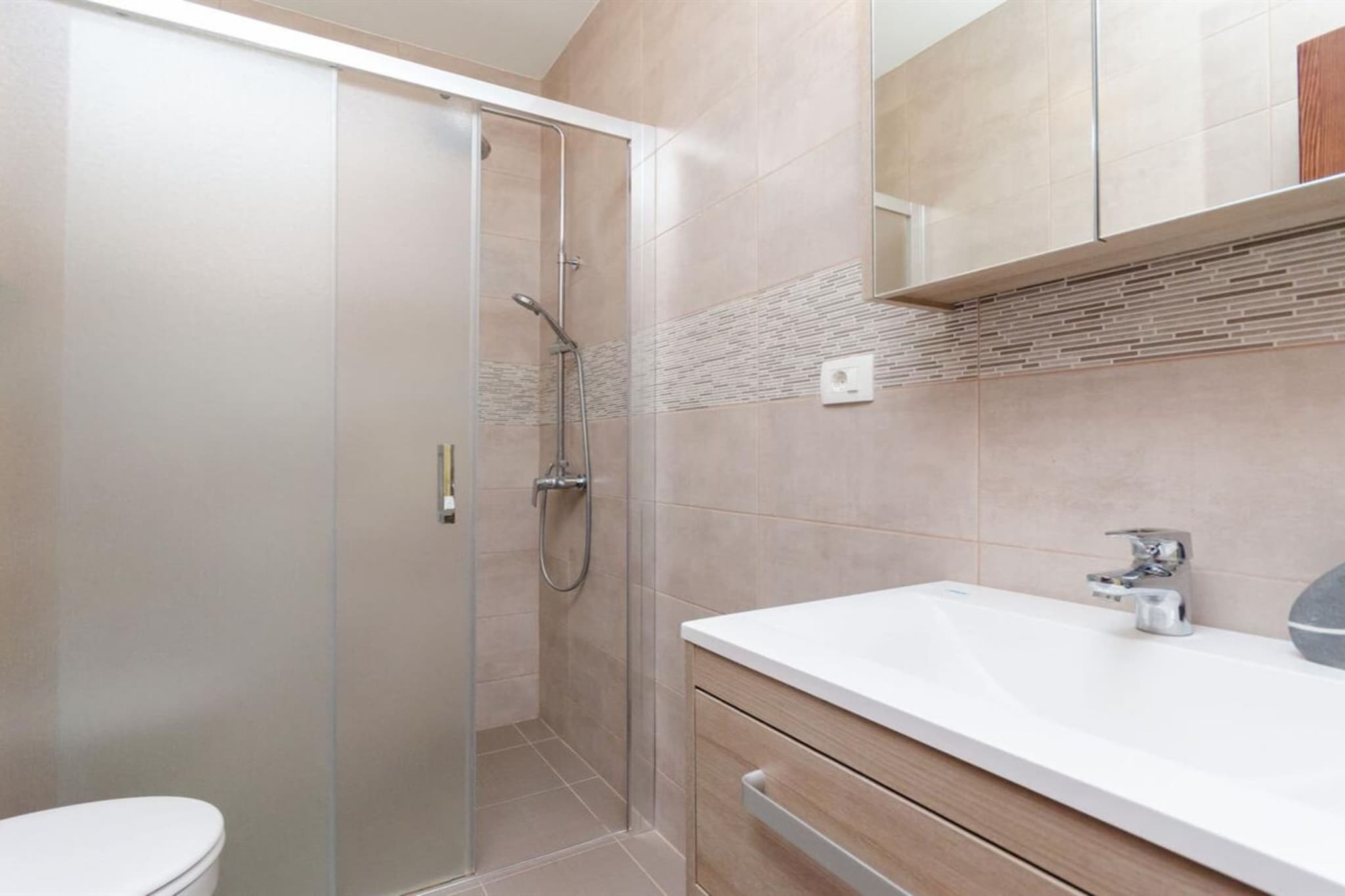 Apartments and Room Ljubica i Branko - Two bedroom Apartment A3 (Dani) - Badkamer