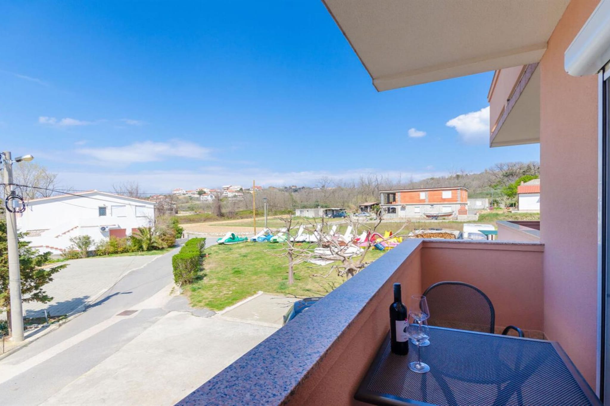 Apartments and Room Ljubica i Branko - Double Room S3 - Terrasbalkon