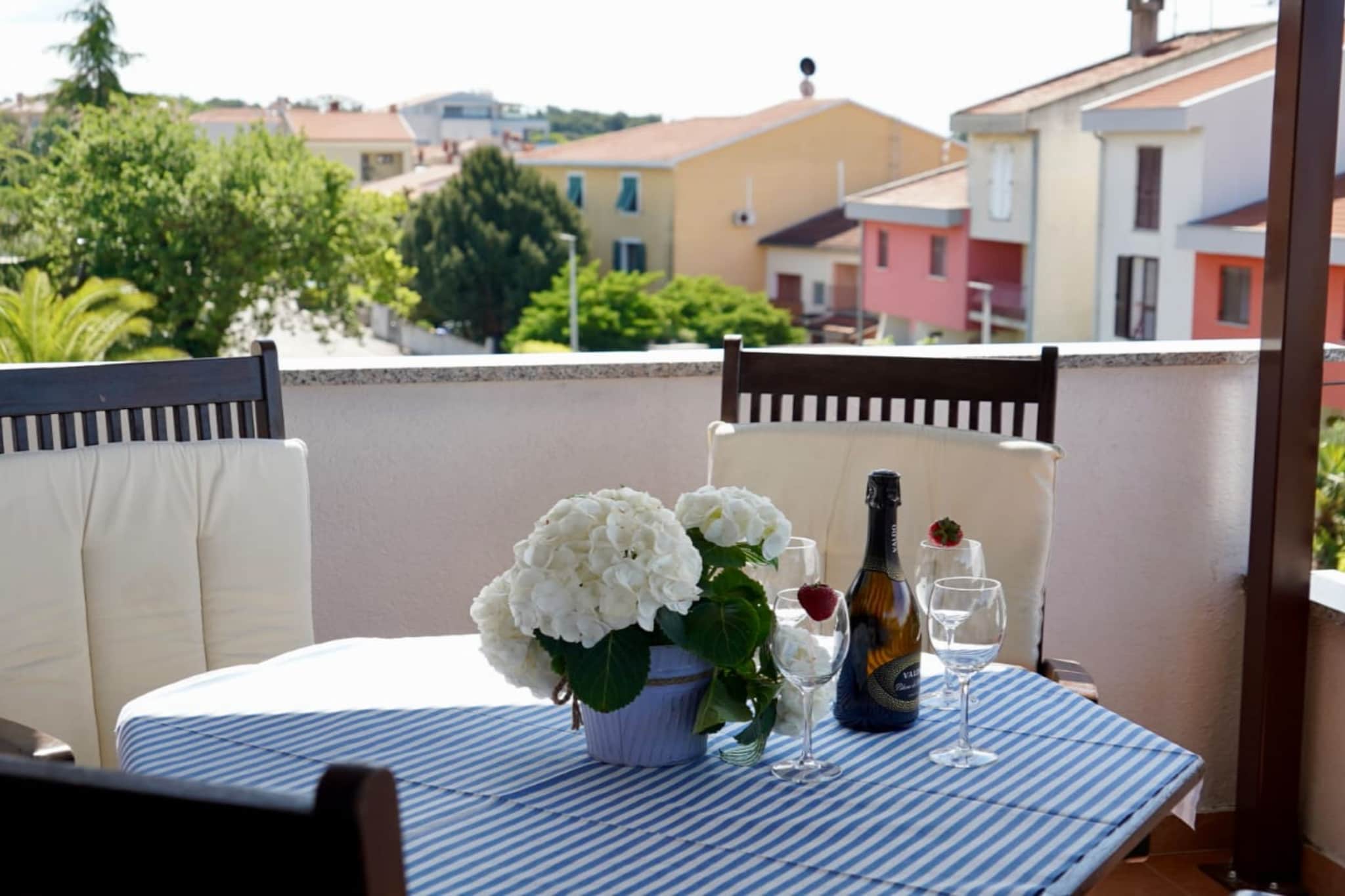 Apartments Ivo Rovinj - Two bedroom apartment (Enzo) - Terrasbalkon