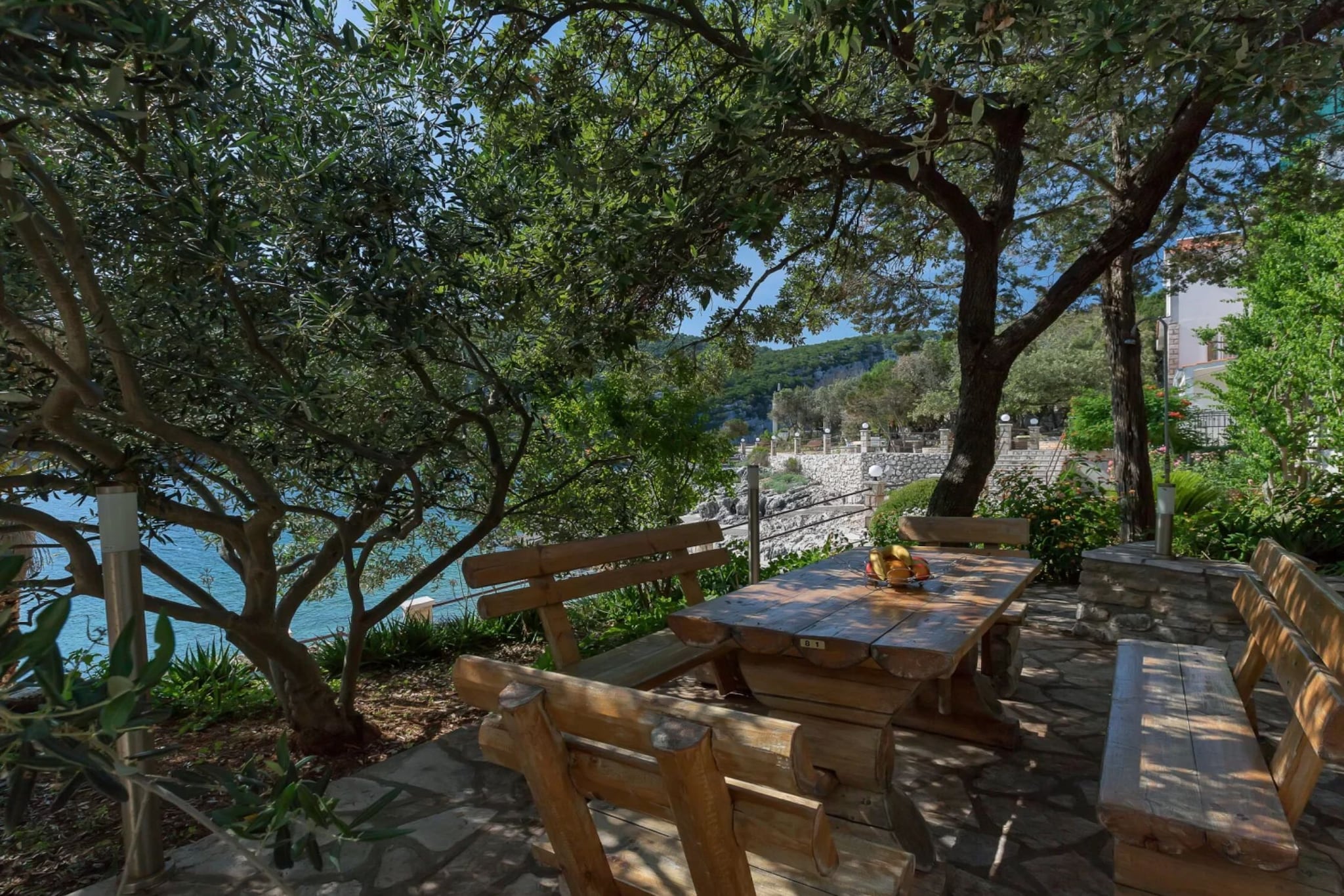 Seaside Retreat- Villa Ruža, Hvar island-Three Bedroom Holiday Home with Sea View - Im Freien