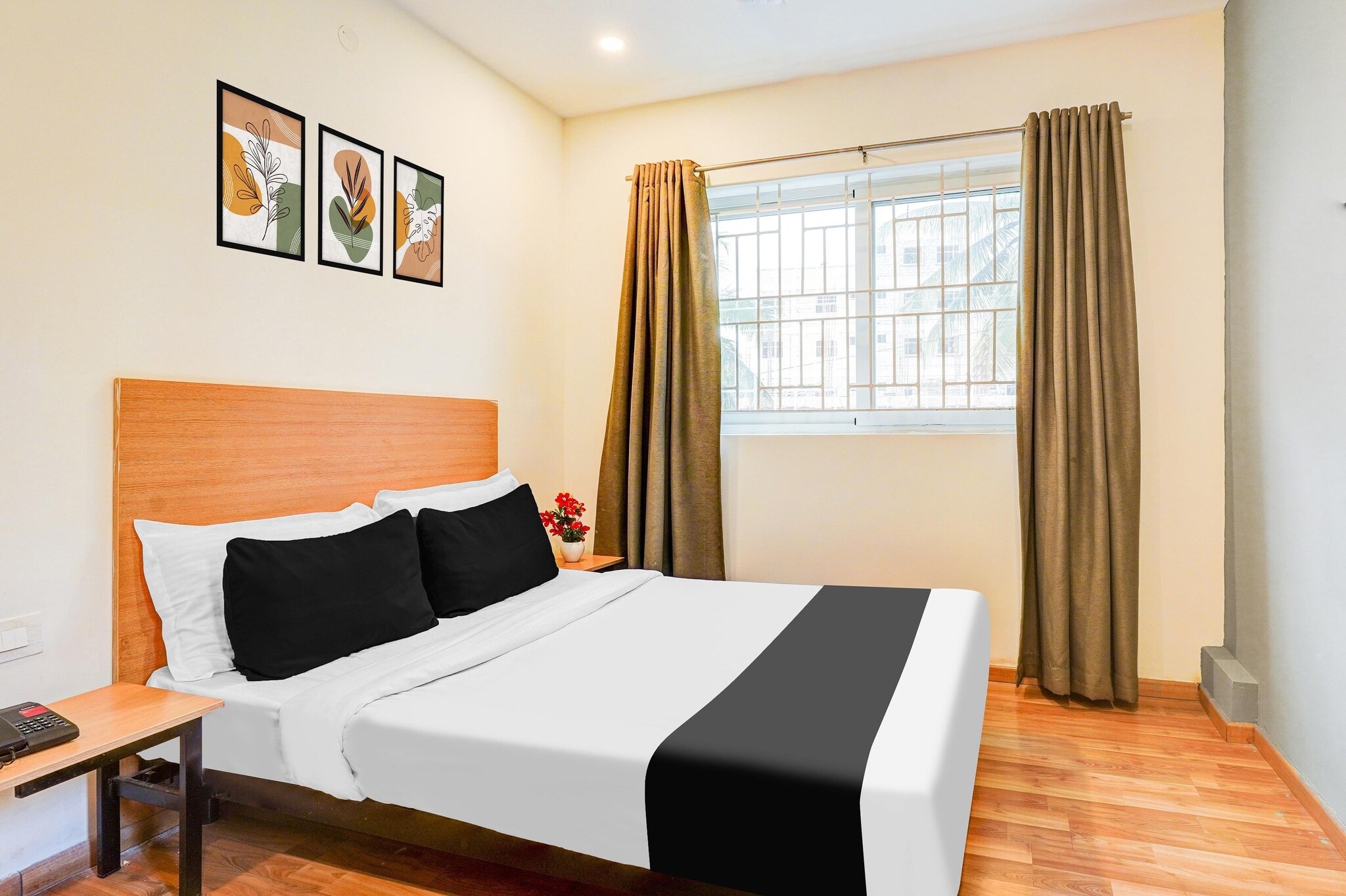Enjoy a comfortable and hassle-free experience at our thoughtfully designed property. Each room is equipped with modern amenities, cozy bedding, and elegant decor to make you feel right at home. Located conveniently with easy access to public transport and major attractions, it's perfect for both business and leisure travelers. Cleanliness and guest comfort are our top priorities, and our team is available 24/7 to assist you throughout your stay.
No Restrictions
1. Unmarried couples are warmly welcome at this property.
2. Guests with local ID proof are warmly welcome.
3.Foreign guests are welcome and allowed to stay at this property without any restrictions
4.Early Check-In Policy: A full day’s room rate will be charged for check-ins before 6:00 AM. Complimentary early check-in is available between 6:00 AM and 10:00 AM, subject to room availability.
5.Check-in is only available to guests aged 18 and above. Please provide a government-issued ID to confirm your age.