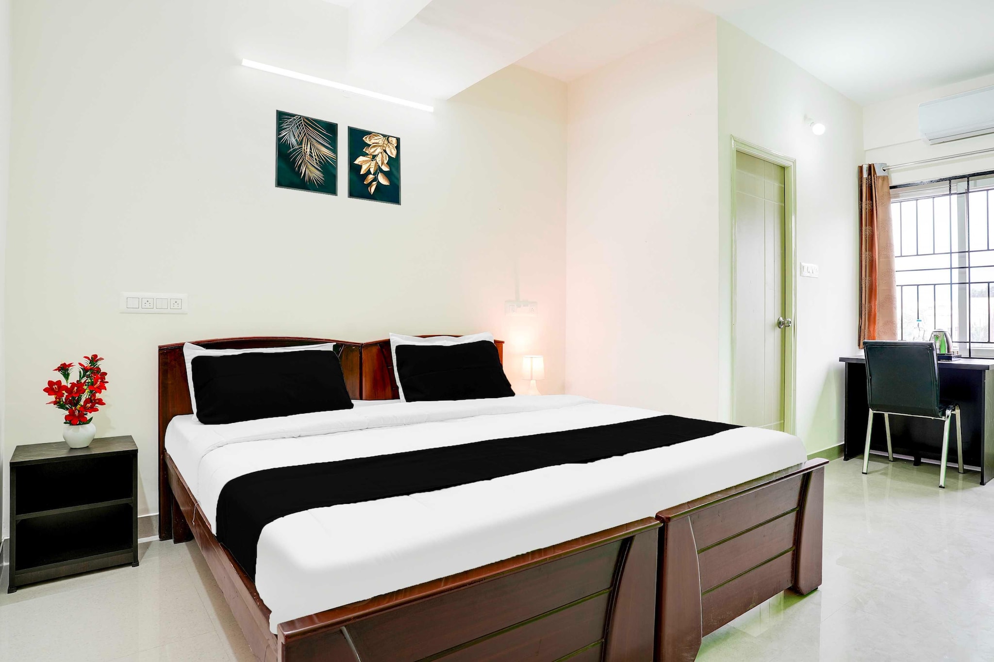 Enjoy a comfortable and hassle-free experience at our thoughtfully designed property. Each room is equipped with modern amenities, cozy bedding, and elegant decor to make you feel right at home. Located conveniently with easy access to public transport and major attractions, it's perfect for both business and leisure travelers. Cleanliness and guest comfort are our top priorities, and our team is available 24/7 to assist you throughout your stay.
 
Unmarried couples are warmly welcome at this property.
Guests with local ID proof are warmly welcome.
Foreign guests are welcome and allowed to stay at this property without any restrictions
Early Check-In Policy: A full day’s room rate will be charged for check-ins before 6:00 AM. Complimentary early check-in is available between 6:00 AM and 10:00 AM, subject to room availability.
 
Check-in is only available to guests aged 18 and above. Please provide a government-issued ID to confirm your age.
