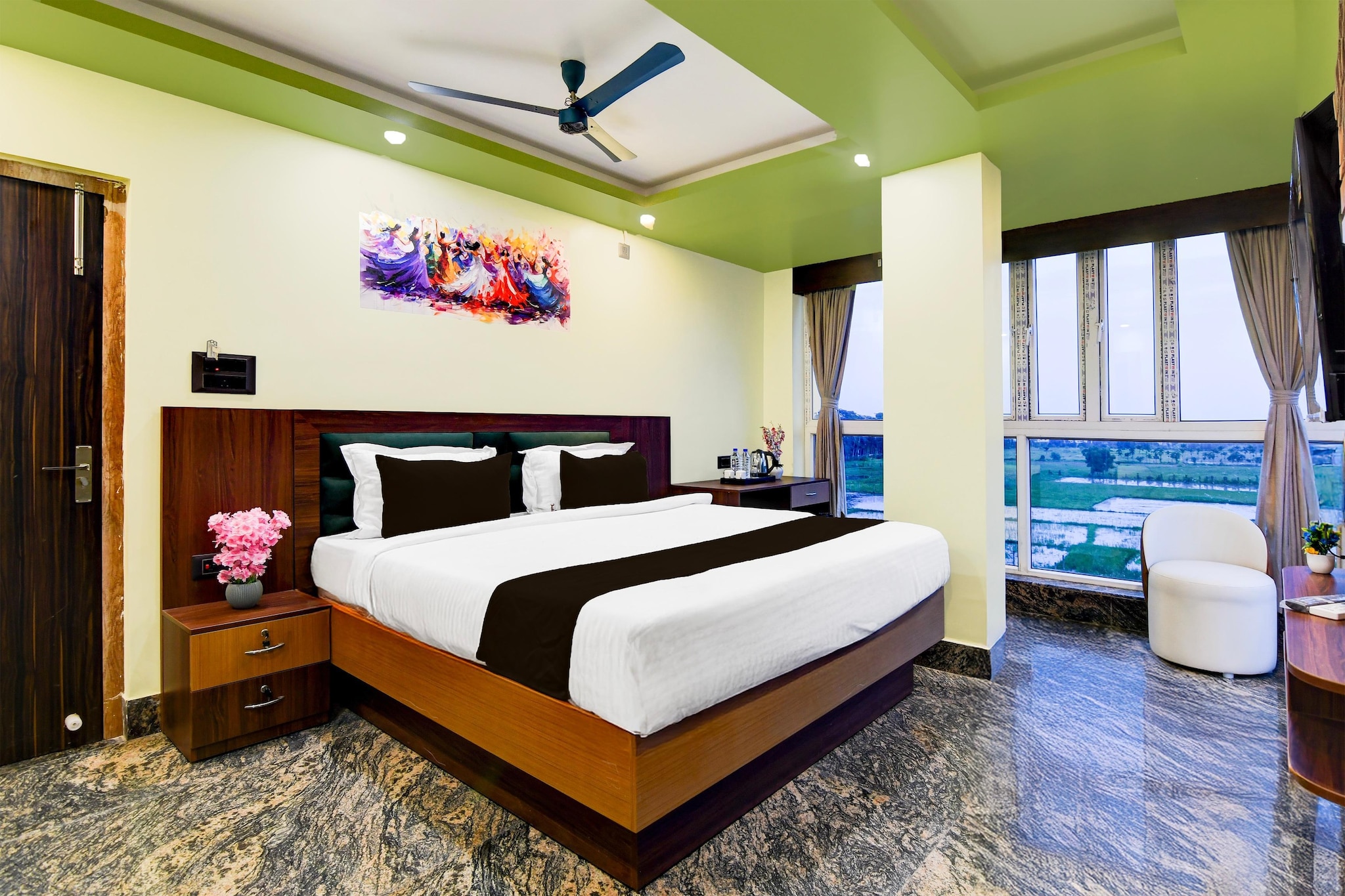 Enjoy a comfortable and hassle-free experience at our thoughtfully designed property. Each room is equipped with modern amenities, cozy bedding, and elegant decor to make you feel right at home. Located conveniently with easy access to public transport and major attractions, it's perfect for both business and leisure travelers. Cleanliness and guest comfort are our top priorities, and our team is available 24/7 to assist you throughout your stay.
 
Unmarried couples are warmly welcome at this property.
Guests with local ID proof are warmly welcome.
Foreign guests are welcome and allowed to stay at this property without any restrictions
Early Check-In Policy: A full day’s room rate will be charged for check-ins before 6:00 AM. Complimentary early check-in is available between 6:00 AM and 10:00 AM, subject to room availability.
 
Check-in is only available to guests aged 18 and above. Please provide a government-issued ID to confirm your age.
