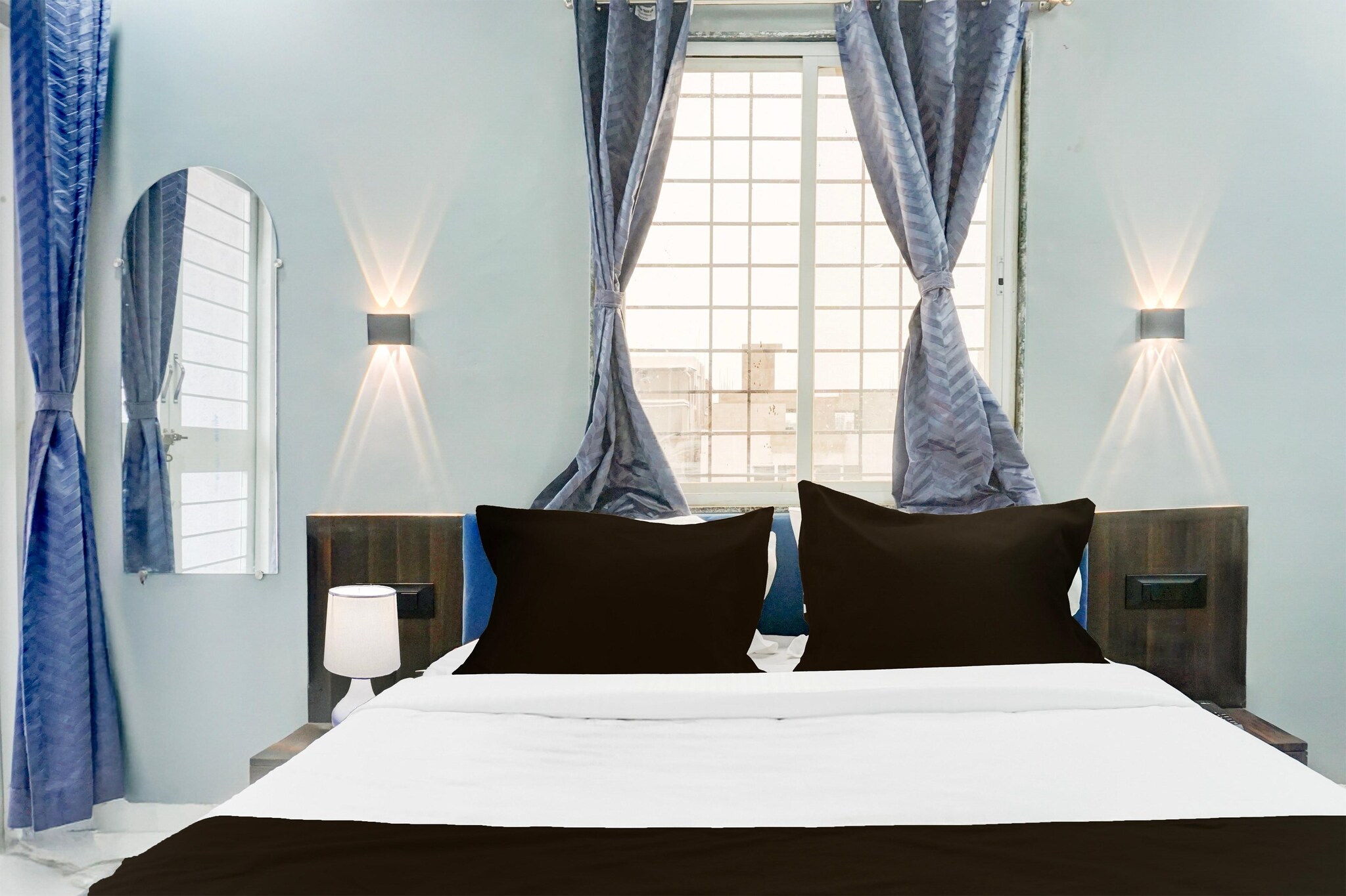Enjoy a comfortable and hassle-free experience at our thoughtfully designed property. Each room is equipped with modern amenities, cozy bedding, and elegant decor to make you feel right at home. Located conveniently with easy access to public transport and major attractions, it's perfect for both business and leisure travelers. Cleanliness and guest comfort are our top priorities, and our team is available 24/7 to assist you throughout your stay.
Unmarried couples are warmly welcome at this property.
Guests with local ID proof are warmly welcome.
Foreign guests are welcome and allowed to stay at this property without any restrictions
Early Check-In Policy: A full day’s room rate will be charged for check-ins before 6:00 AM. Complimentary early check-in is available between 6:00 AM and 10:00 AM, subject to room availability.
Check-in is only available to guests aged 18 and above. Please provide a government-issued ID to confirm your age.