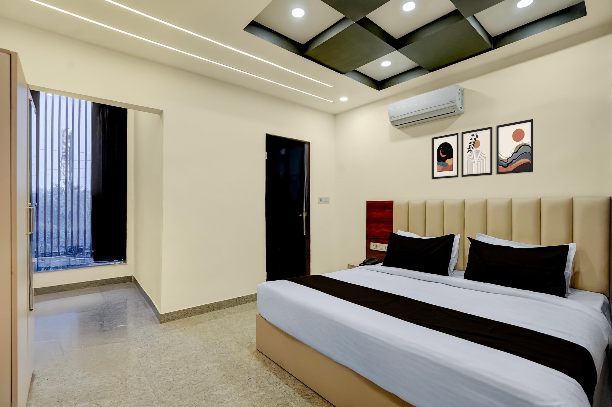 Comfortable Accommodation: Super Townhouse Subharti University Meerut Formerly Hotel Celebration in Meerut offers 4-star comfort with free WiFi, air-conditioning, and private bathrooms. Each room includes a work desk, seating area, TV, and free toiletries.

Convenient Facilities: Guests enjoy a lift, 24-hour front desk, daily housekeeping, family rooms, room service, and luggage storage. The hotel provides a continental breakfast and a variety of amenities to ensure a pleasant stay.

Accessible Location: Located 42 km from Hindon Airport, the hotel is situated in Meerut. Nearby attractions include Ved Vyaspuri and Pocket A.

Couples in particular like the location – they rated it 9.8 for a two-person trip.

1.Unmarried couples are warmly welcome at this property.
2. Guests with local ID proof are warmly welcome.
3.Foreign guests are welcome and allowed to stay at this property without any restrictions

4.Early Check-In Policy: A full day’s room rate will be charged for check-ins before 6:00 AM. Complimentary early check-in is available between 6:00 AM and 10:00 AM, subject to room availability.

5.Check-in is only available to guests aged 18 and above. Please provide a government-issued ID to confirm your age.