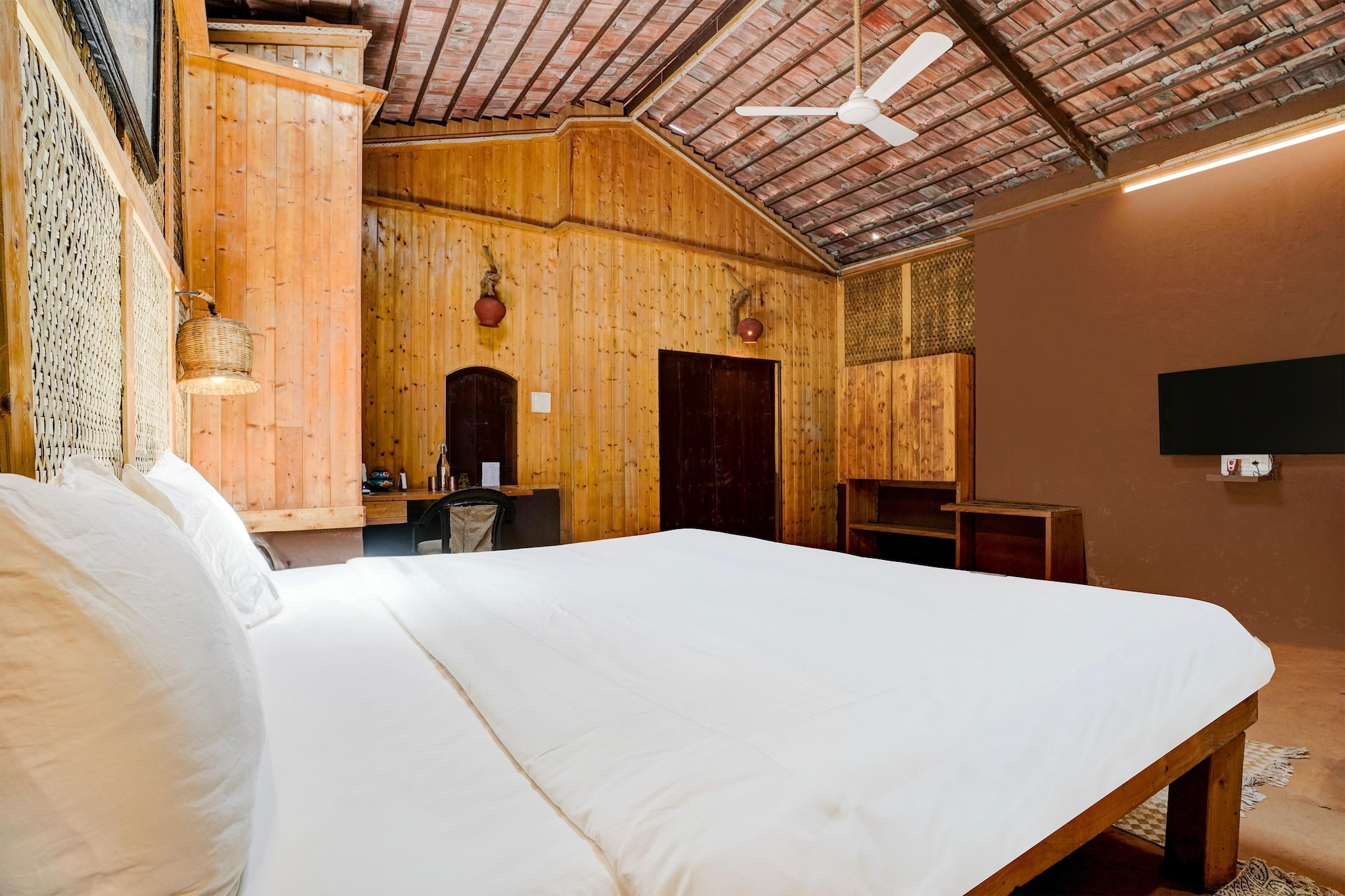 legant Accommodation: Palette by CheckIn Palghar Lifestyle Retreat Formerly Irayos Resort in Talasari offers 5-star comfort with family rooms and pet-friendly amenities. Each room features air-conditioning, a private bathroom, work desk, seating area, free toiletries, bath or shower, TV, and tiled floors.

Exceptional Facilities: Guests can enjoy a spa and wellness centre, restaurant, and free WiFi. Additional facilities include a lift, 24-hour front desk, room service, and family rooms.

Dining Experience: The family-friendly restaurant serves Indian cuisine with a continental breakfast.

Convenient Location: Located 120 km from Chhatrapati Shivaji International Airport in Mumbai, the hotel provides easy access to local attractions.

Couples in particular like the location – they rated it 8.2 for a two-person trip.

1.Unmarried couples are warmly welcome at this property.
2. Guests with local ID proof are warmly welcome.
3.Foreign guests are welcome and allowed to stay at this property without any restrictions

4.Early Check-In Policy: A full day’s room rate will be charged for check-ins before 6:00 AM. Complimentary early check-in is available between 6:00 AM and 10:00 AM, subject to room availability.

5.Check-in is only available to guests aged 18 and above. Please provide a government-issued ID to confirm your age.