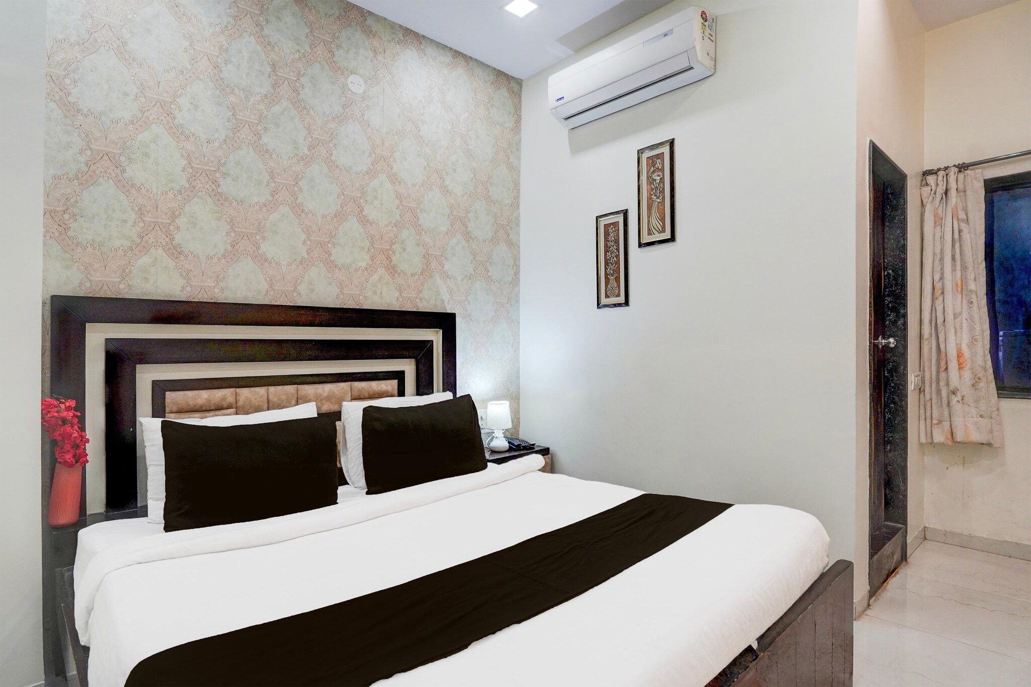 "Enjoy a comfortable and hassle-free experience at our thoughtfully designed property. Each room is equipped with modern amenities, cozy bedding, and elegant decor to make you feel right at home. Located conveniently with easy access to public transport and major attractions, it's perfect for both business and leisure travelers. Cleanliness and guest comfort are our top priorities, and our team is available 24/7 to assist you throughout your stay.
Unmarried couples are warmly welcome at this property.
Guests with local ID proof are warmly welcome.
Foreign guests are welcome and allowed to stay at this property without any restrictions
Early Check-In Policy: A full day’s room rate will be charged for check-ins before 6:00 AM. Complimentary early check-in is available between 6:00 AM and 10:00 AM, subject to room availability.
Check-in is only available to guests aged 18 and above. Please provide a government-issued ID to confirm your age.