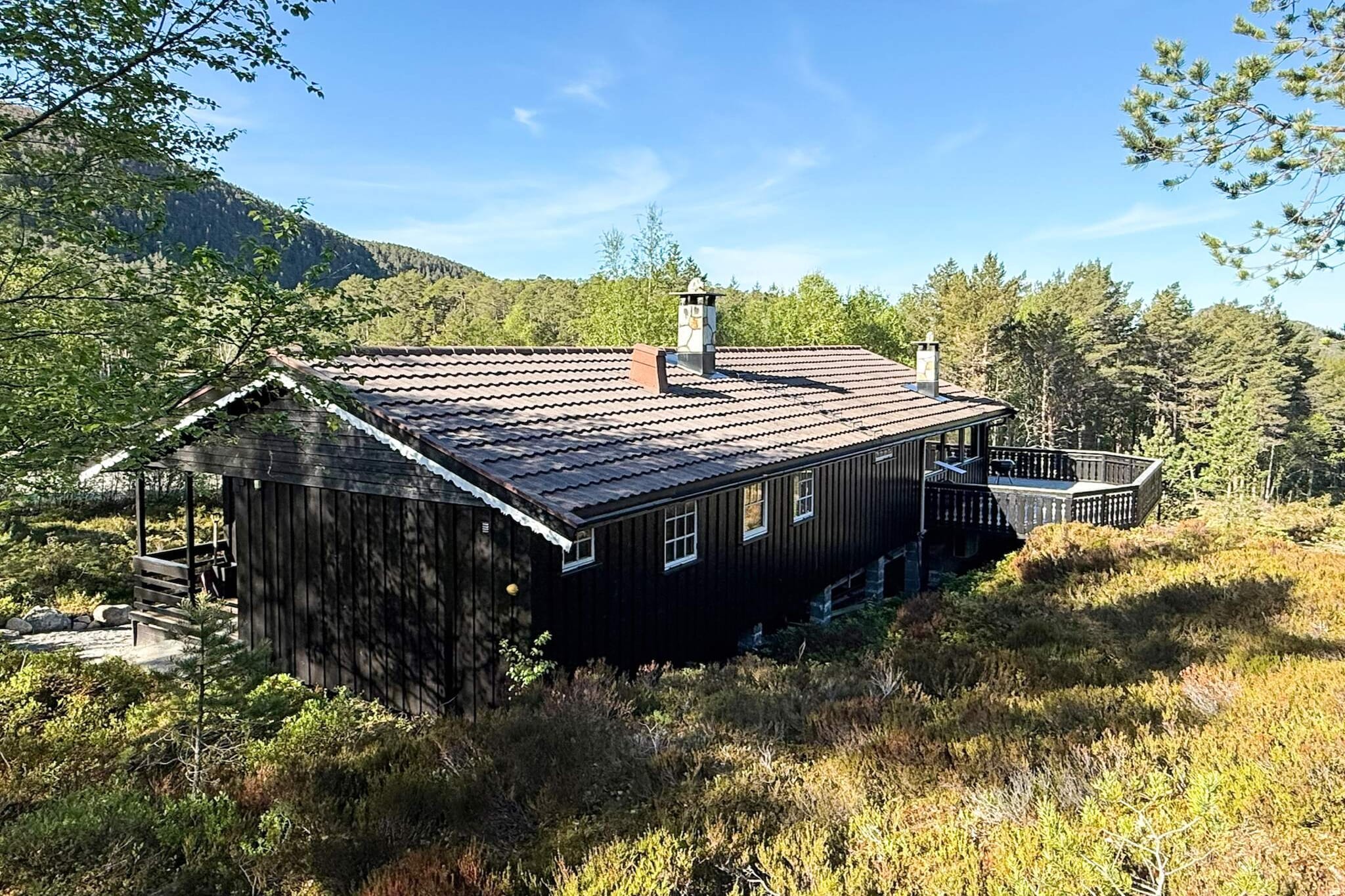 8 Personen vakantie huis in Hellandsjøen - Buitenlucht