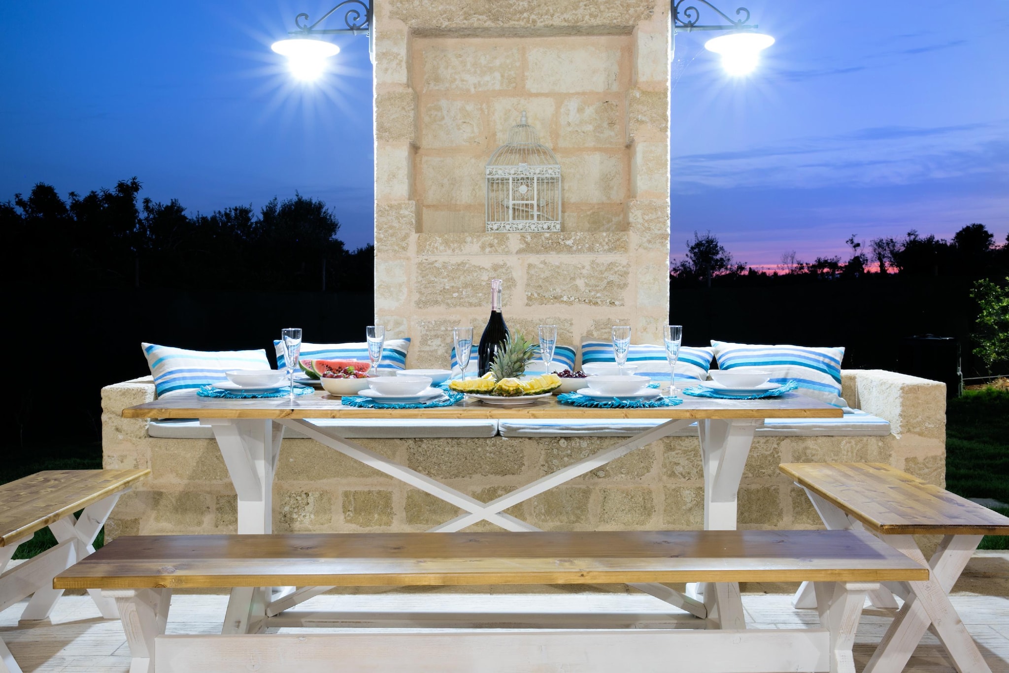 Villa Trullo Indipendente - Torr - Terrasbalkon