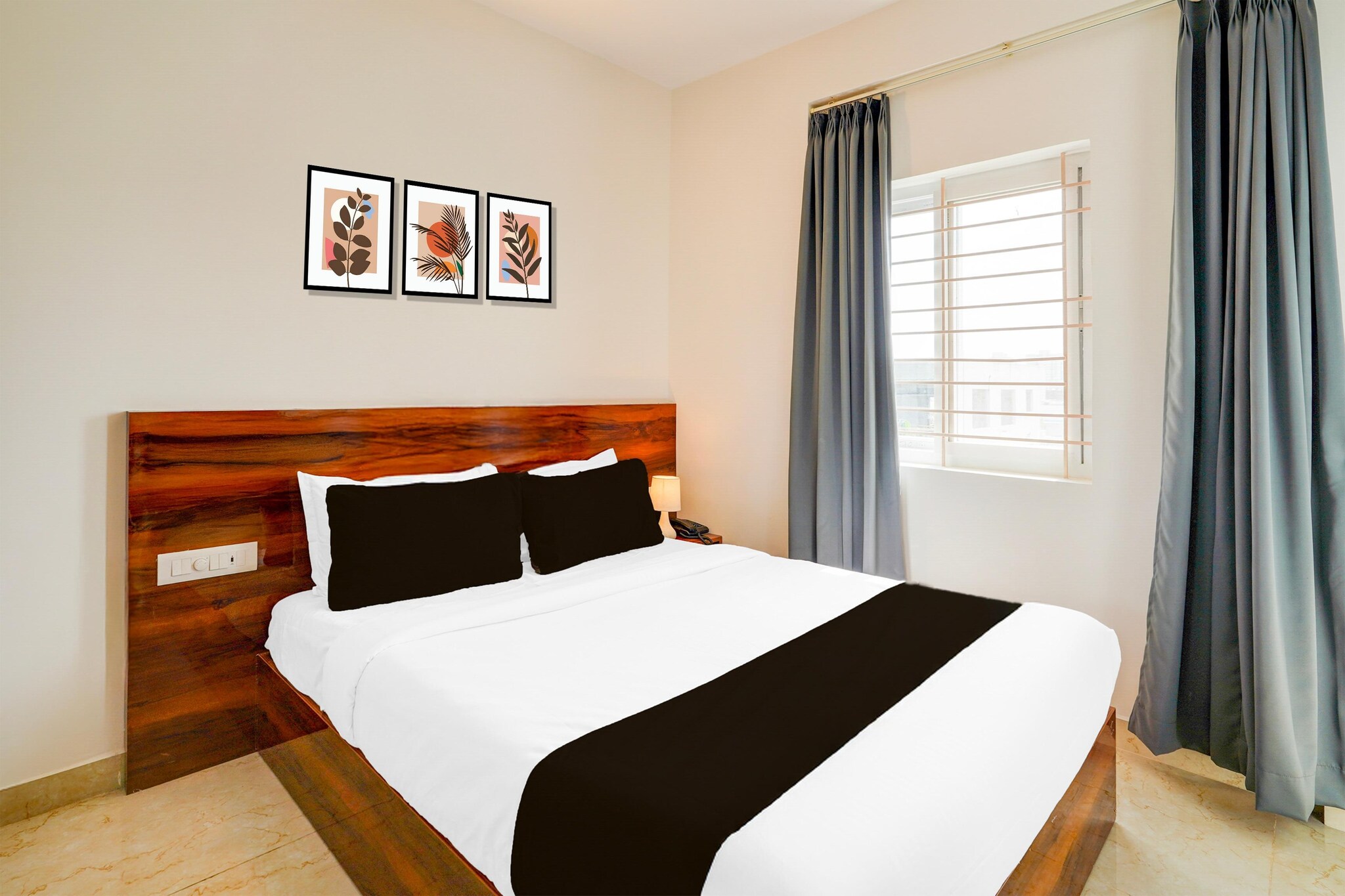 Enjoy a comfortable and hassle-free experience at our thoughtfully designed property. Each room is equipped with modern amenities, cozy bedding, and elegant decor to make you feel right at home. Located conveniently with easy access to public transport and major attractions, it's perfect for both business and leisure travelers. Cleanliness and guest comfort are our top priorities, and our team is available 24/7 to assist you throughout your stay.
Unmarried couples are warmly welcome at this property.
Guests with local ID proof are warmly welcome.
Foreign guests are welcome and allowed to stay at this property without any restrictions
Early Check-In Policy: A full day’s room rate will be charged for check-ins before 6:00 AM. Complimentary early check-in is available between 6:00 AM and 10:00 AM, subject to room availability.
Check-in is only available to guests aged 18 and above. Please provide a government-issued ID to confirm your age.