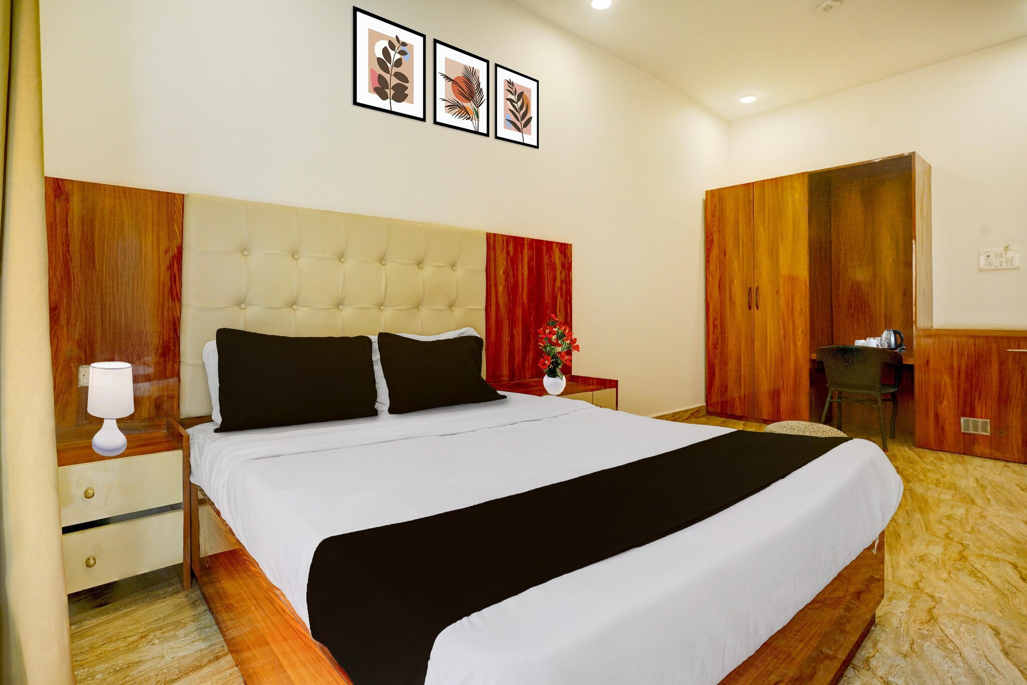 Enjoy a comfortable and hassle-free experience at our thoughtfully designed property. Each room is equipped with modern amenities, cozy bedding, and elegant decor to make you feel right at home. Located conveniently with easy access to public transport and major attractions, it's perfect for both business and leisure travelers. Cleanliness and guest comfort are our top priorities, and our team is available 24/7 to assist you throughout your stay.
Unmarried couples are warmly welcome at this property.
Guests with local ID proof are warmly welcome.
Foreign guests are welcome and allowed to stay at this property without any restrictions
Early Check-In Policy: A full day’s room rate will be charged for check-ins before 6:00 AM. Complimentary early check-in is available between 6:00 AM and 10:00 AM, subject to room availability.
Check-in is only available to guests aged 18 and above. Please provide a government-issued ID to confirm your age.