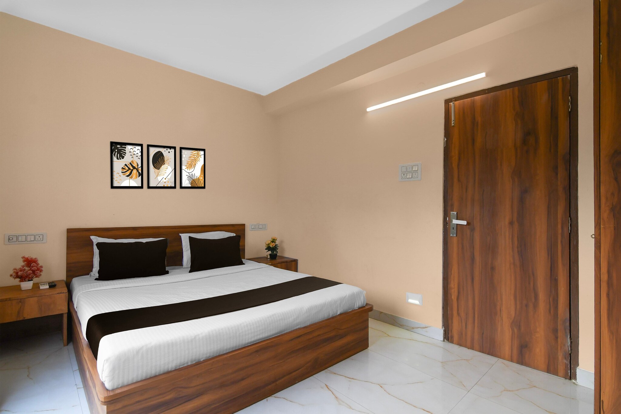 Enjoy a comfortable and hassle-free experience at our thoughtfully designed property. Each room is equipped with modern amenities, cozy bedding, and elegant decor to make you feel right at home. Located conveniently with easy access to public transport and major attractions, it's perfect for both business and leisure travelers. Cleanliness and guest comfort are our top priorities, and our team is available 24/7 to assist you throughout your stay.
 
Unmarried couples are warmly welcome at this property.
Guests with local ID proof are warmly welcome.
Foreign guests are welcome and allowed to stay at this property without any restrictions
Early Check-In Policy: A full day’s room rate will be charged for check-ins before 6:00 AM. Complimentary early check-in is available between 6:00 AM and 10:00 AM, subject to room availability.
 
Check-in is only available to guests aged 18 and above. Please provide a government-issued ID to confirm your age.
