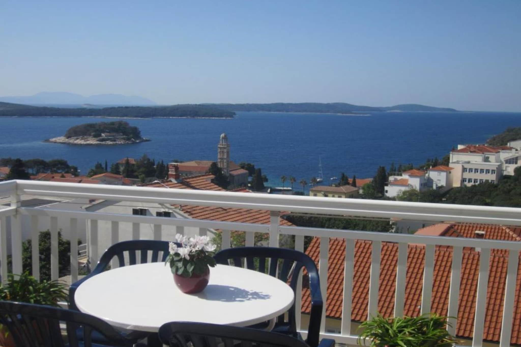 Azure Hvar Residence - Studio Apartment with sea view - Terrasbalkon